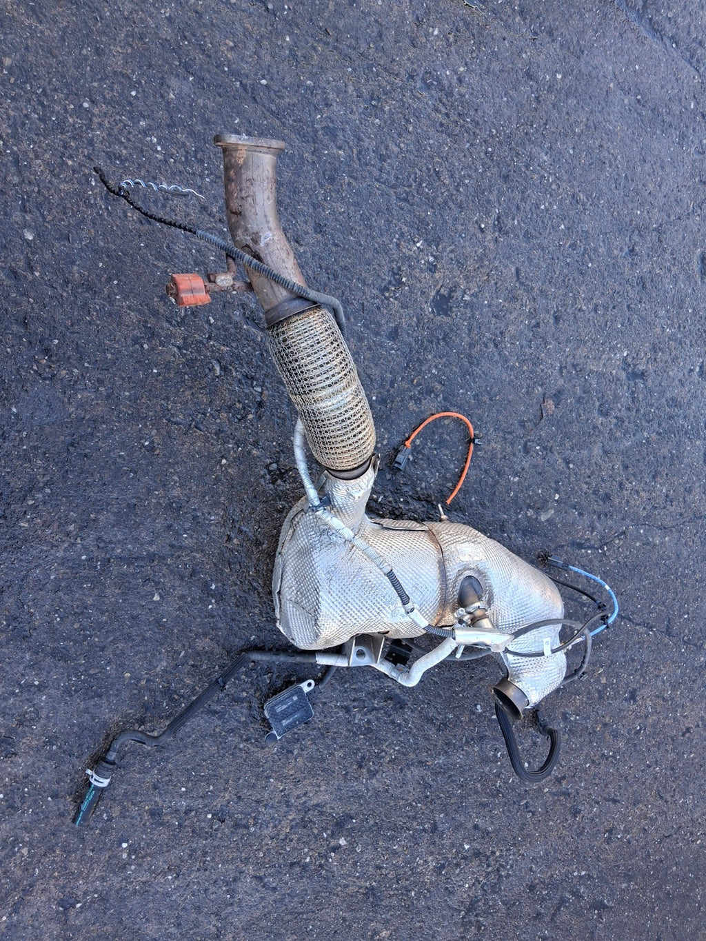 2021 FORD TRANSIT 350 MK8 2.0 DIESEL DPF DIESEL PARTICULATE FILTER CATALYTIC