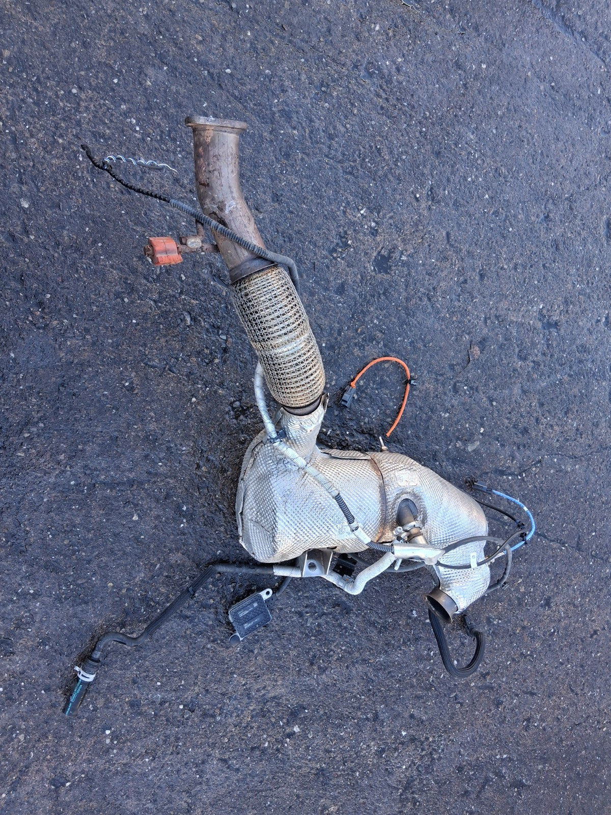 2021 FORD TRANSIT 350 MK8 2.0 DIESEL DPF DIESEL PARTICULATE FILTER CATALYTIC
