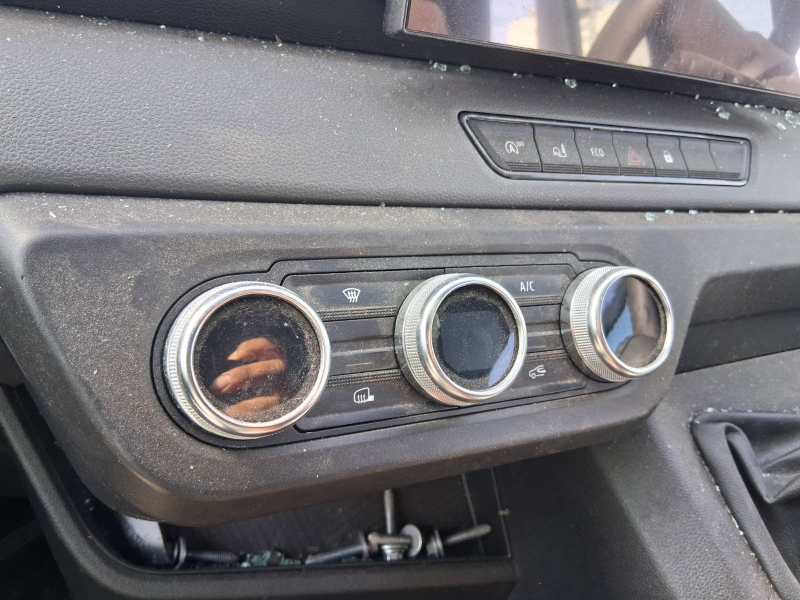 2025 RENAULT MASTER MK4 DIGITAL AC HEATER CLIMATE CONTROL SWITCH PANEL