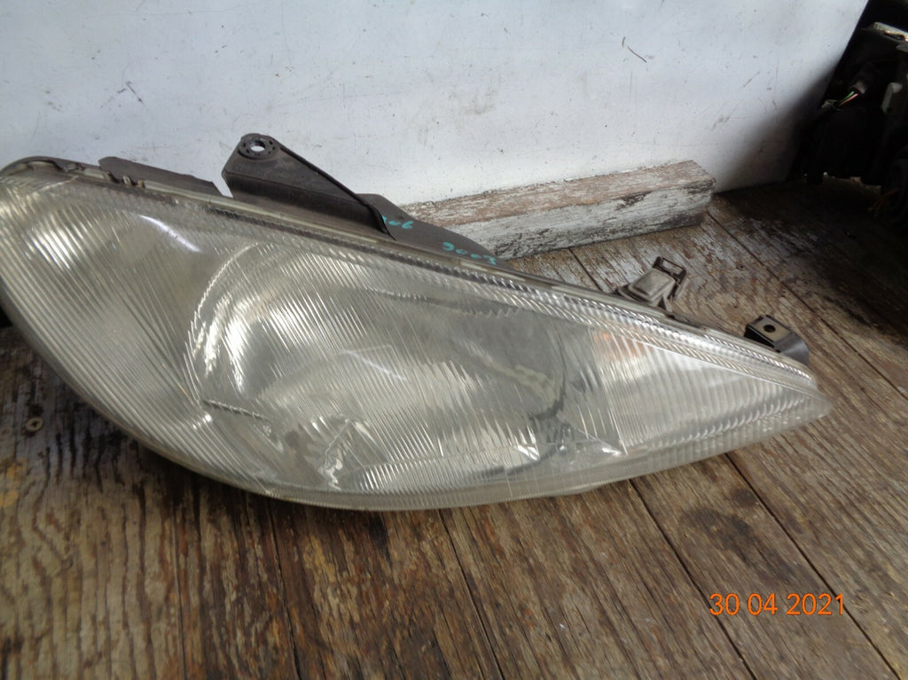 PEUGEOT 206 2003 OS DRIVER SIDE FRONT LIGHT HEADLIGHT LAMP