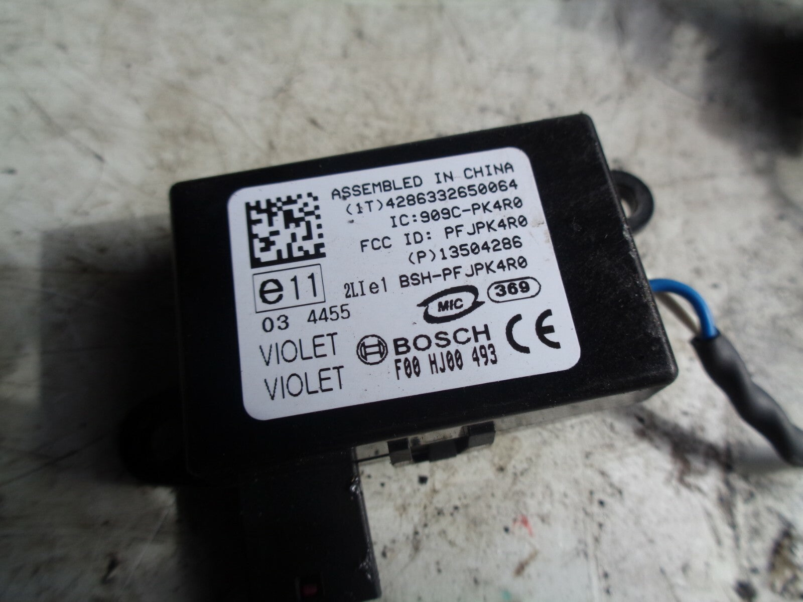 VAUXHALL INSIGNIA 2014 MK1 2.0 CDTI IGNITION BARREL TRANSPONDER 13504286