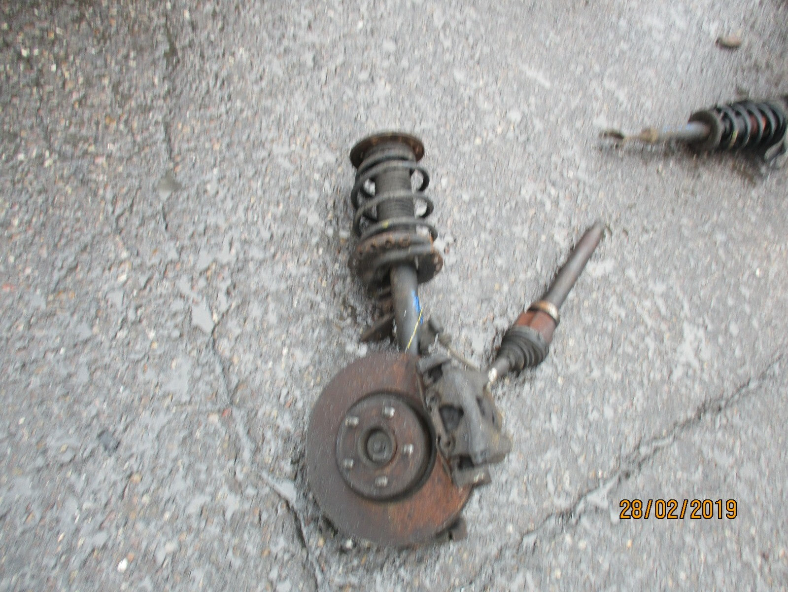 FORD MONDEO CD345 (MK4) 1.8 TDCI OS DRIVER SIDE COMPLETE SUSPENSION LEG