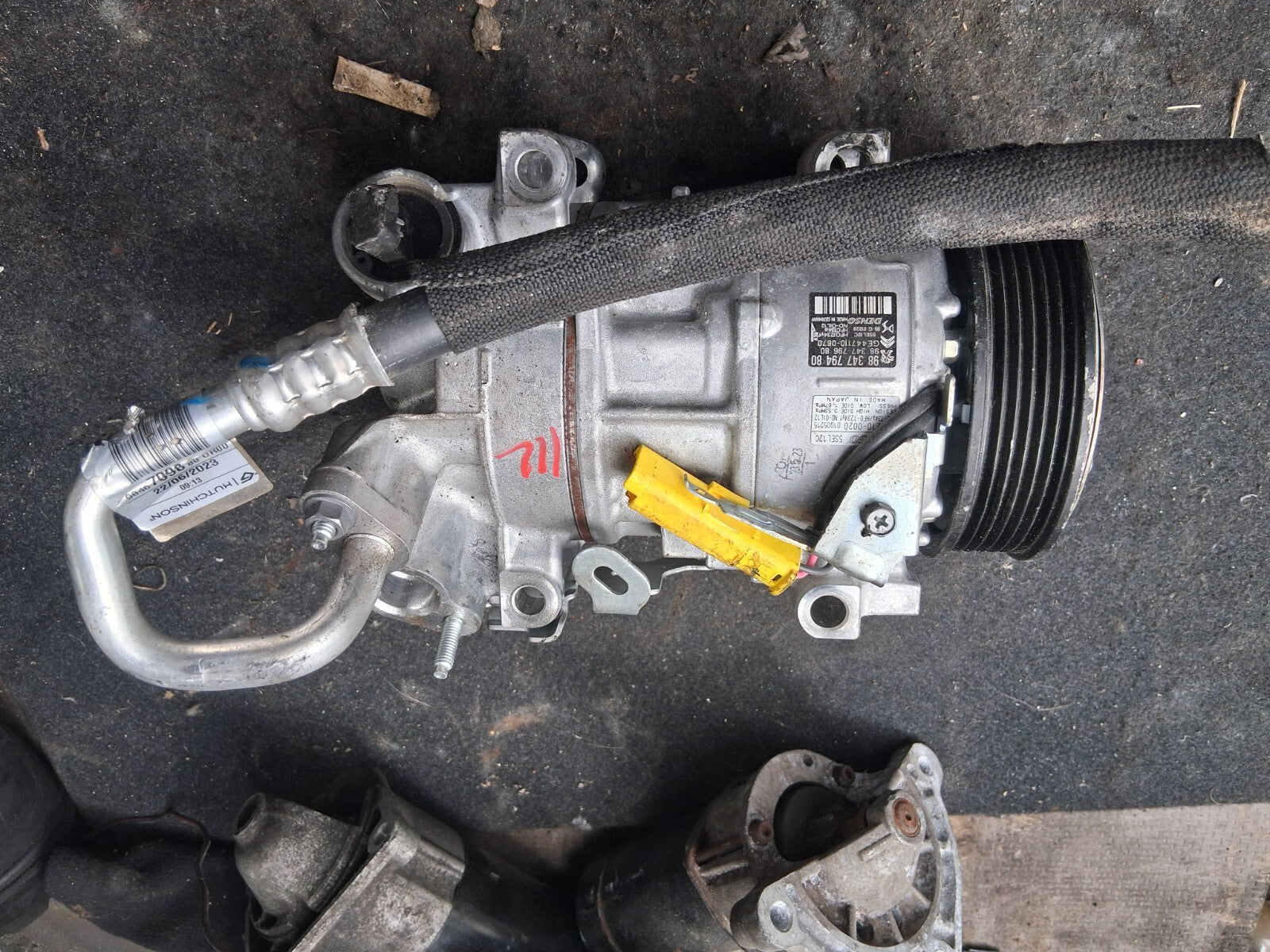 2023 VAUXHALL GRANDLAND 1.5 DIESEL AIR CON AC COMPRESSOR PUMP 9834779480