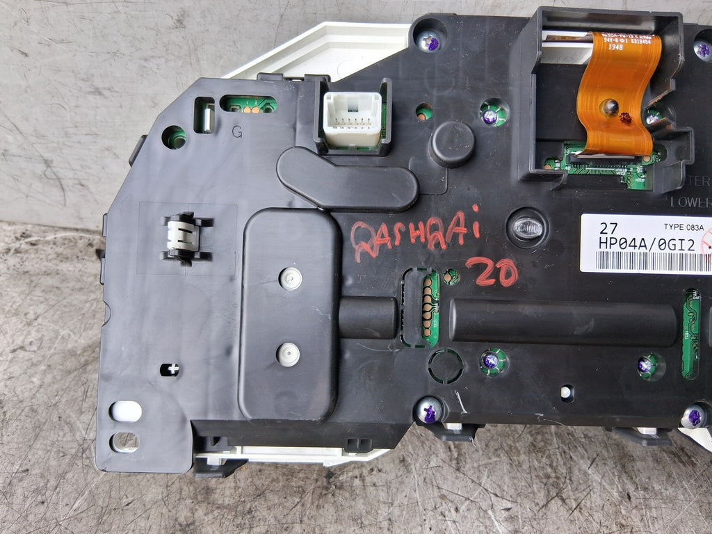 2020 NISSAN QASHQAI J11 MK2 SPEEDO SPEEDOMETER INSTRUMENT CLUSTER 27HP04A0GI2