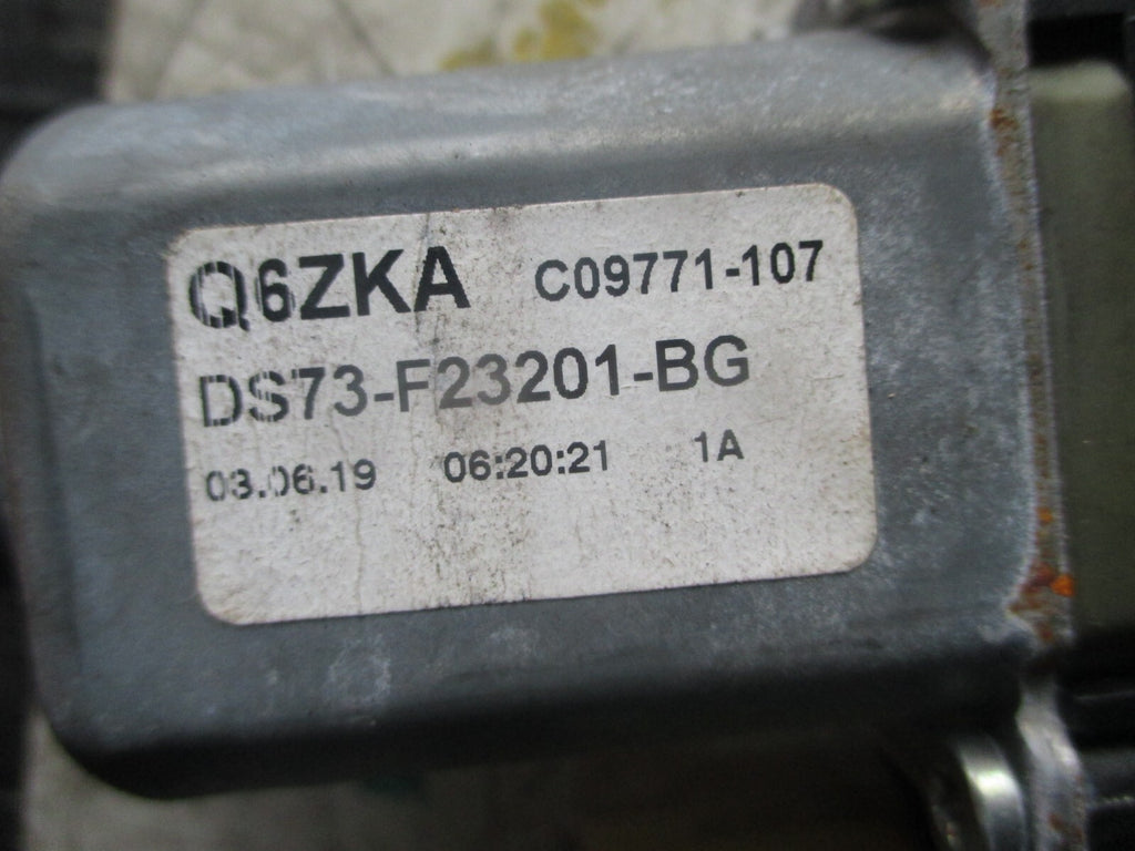 FORD MONDEO 2019 NSF PASSENGER SIDE FRONT WINDOW MOTOR REGULATOR DS73F23201BG