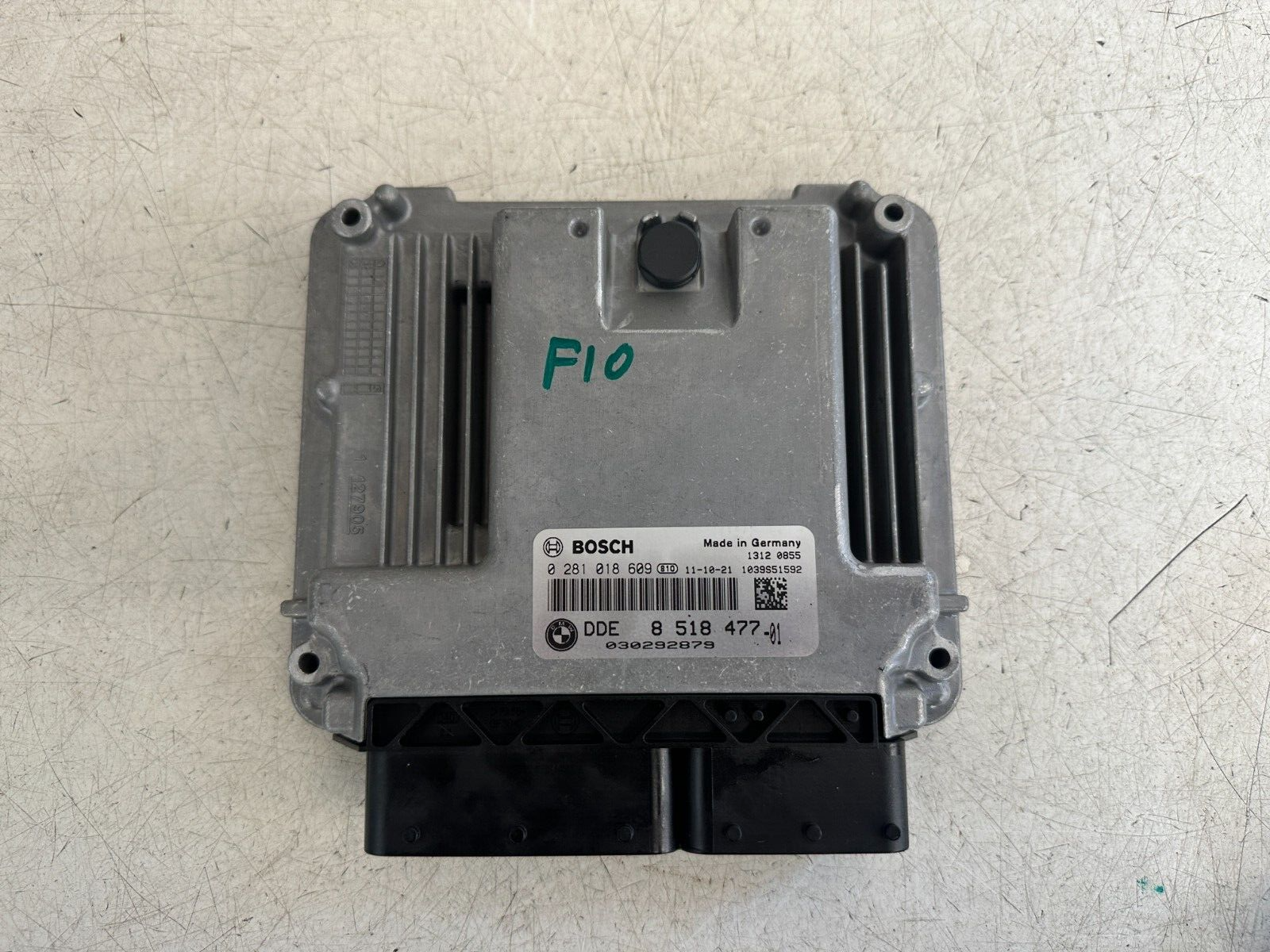 2011 BMW 5 SERIES F10 2.0 DIESEL AUTO ENGINE CONTROL UNIT MODULE ECU 8518477