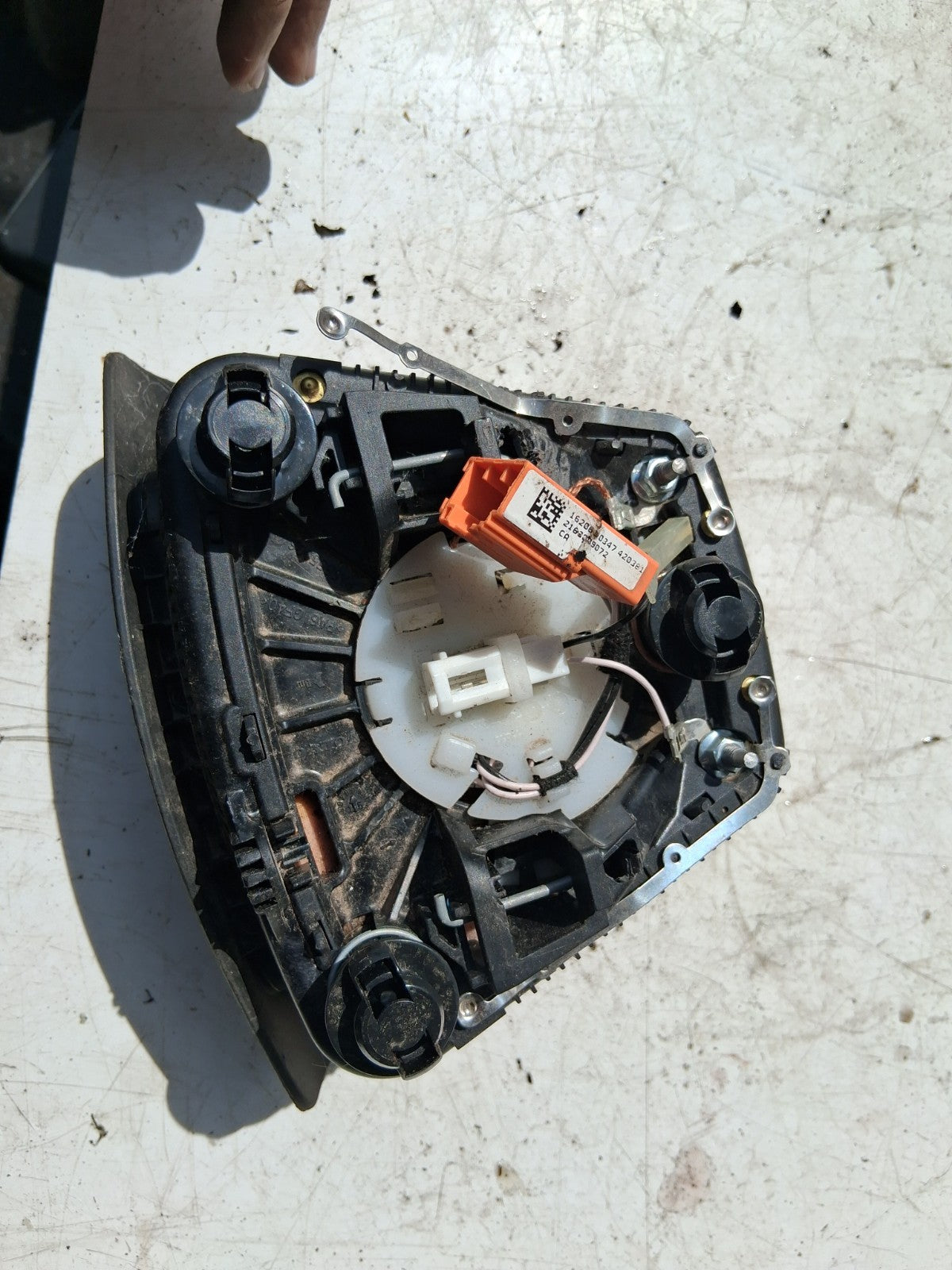 2016 VOLVO V40 DRIVERS STEERING WHEEL AIRBAG 31426789