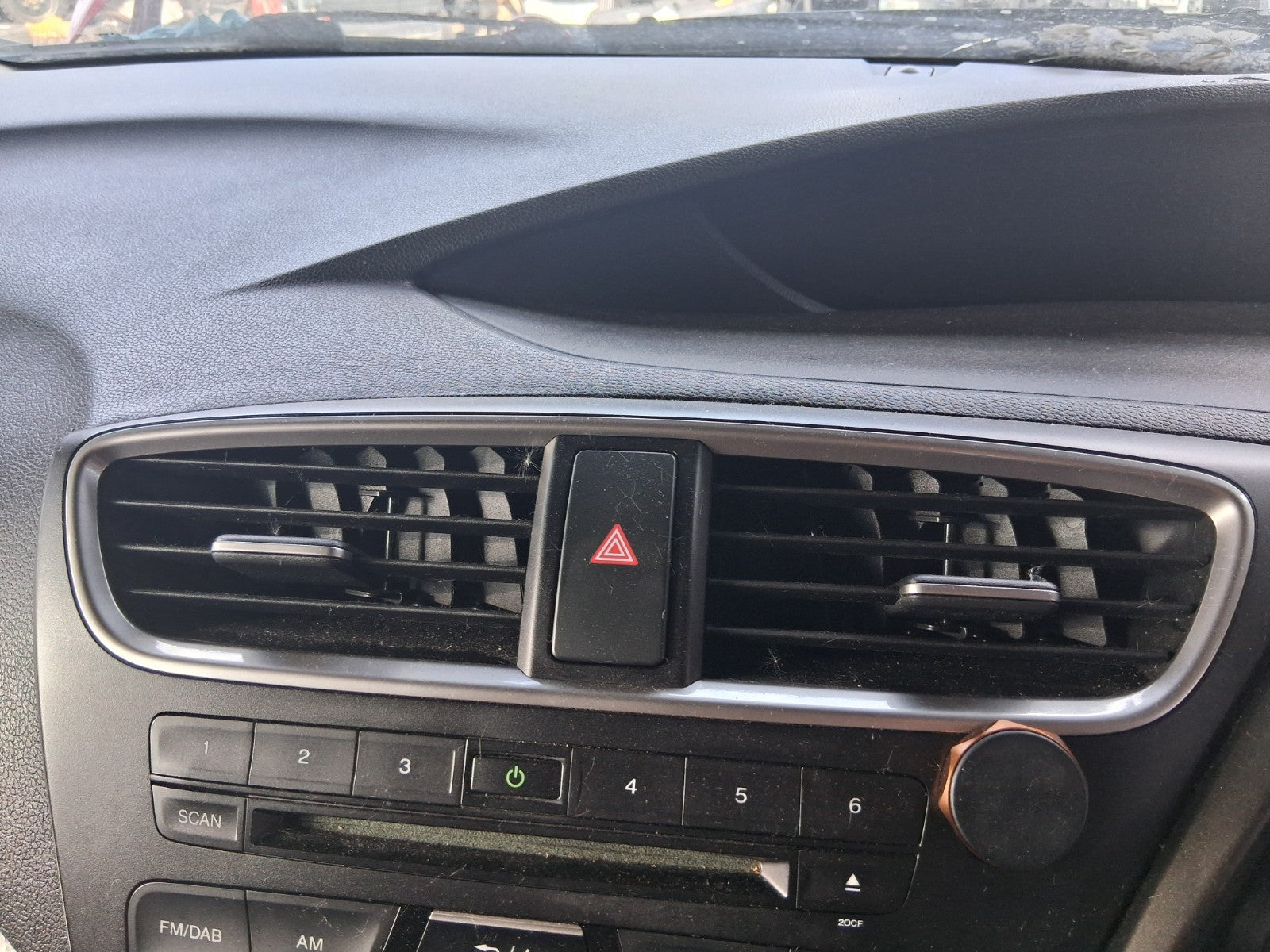 2016 HONDA CIVIC MK9 FACELIFT FRONT DASH BOTH AIR VENT CENTER AIR VENTS