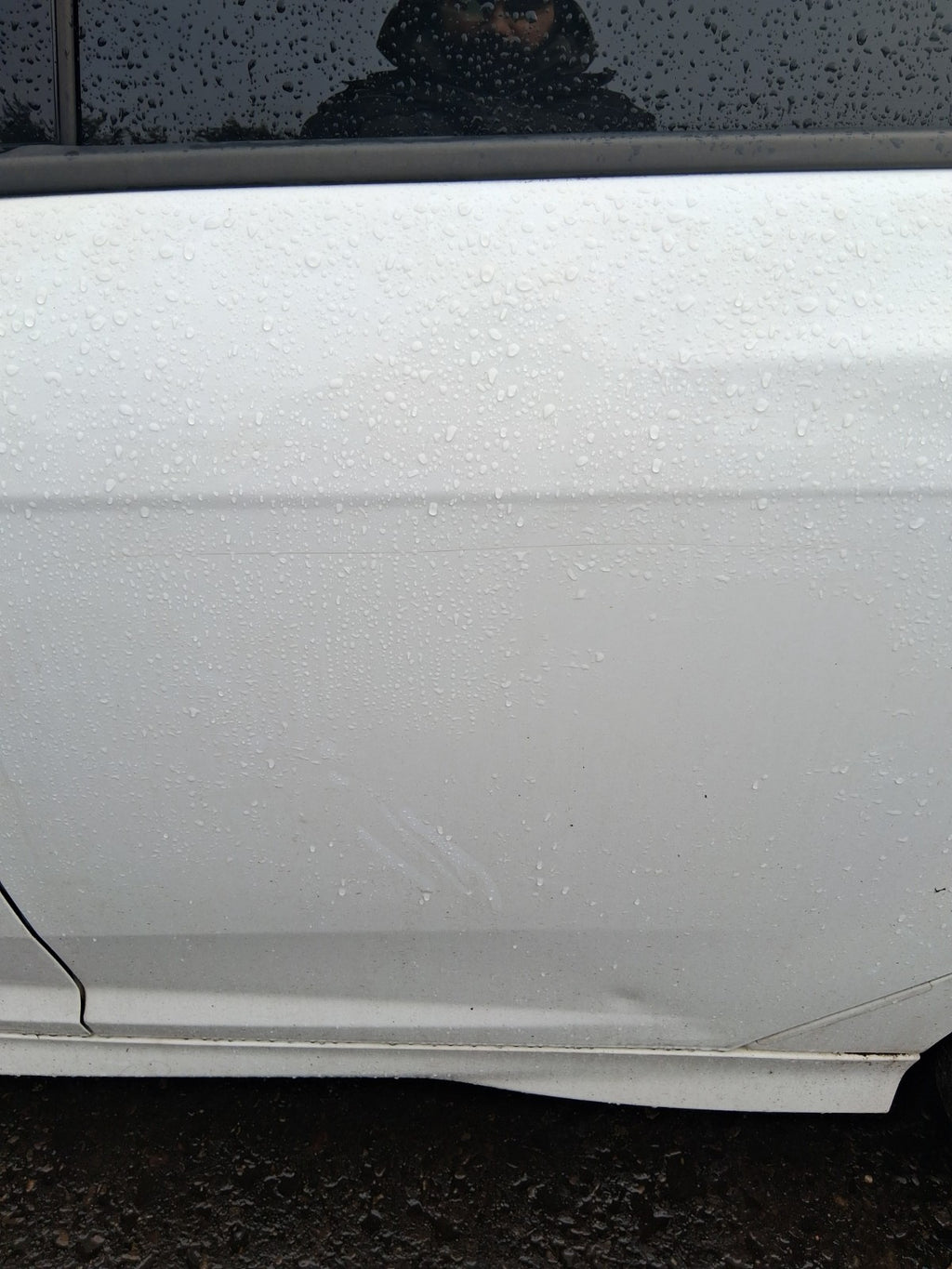 2017 FORD FOCUS MK3 ST LINE NSR PASSENGER SIDE REAR LEFT COMPLETE DOOR WHITE 5F