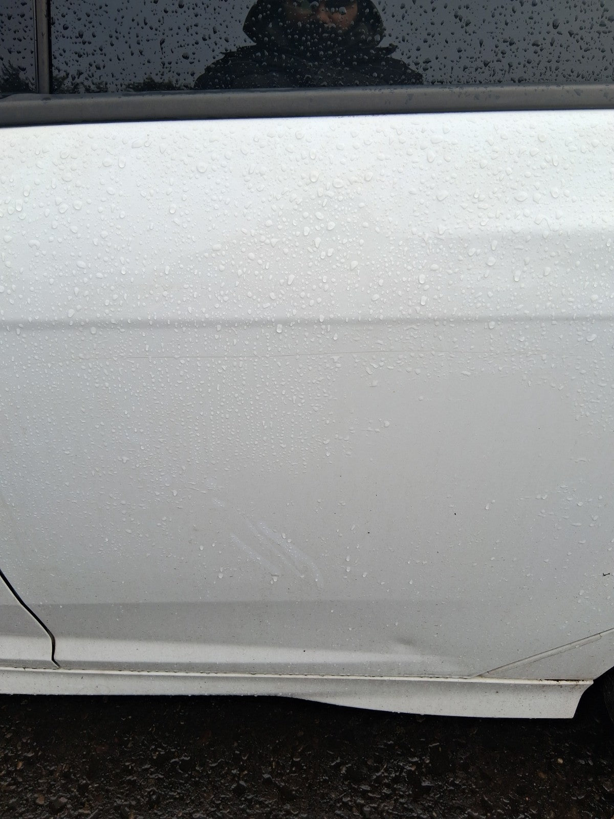 2017 FORD FOCUS MK3 ST LINE NSR PASSENGER SIDE REAR LEFT COMPLETE DOOR WHITE 5F