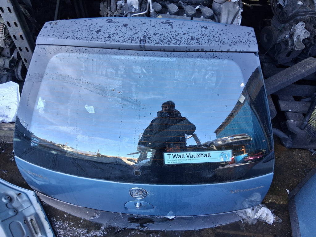 2006 VAUXHALL CORSA C REAR COMPLETE TAILGATE BOOTLID BLUE