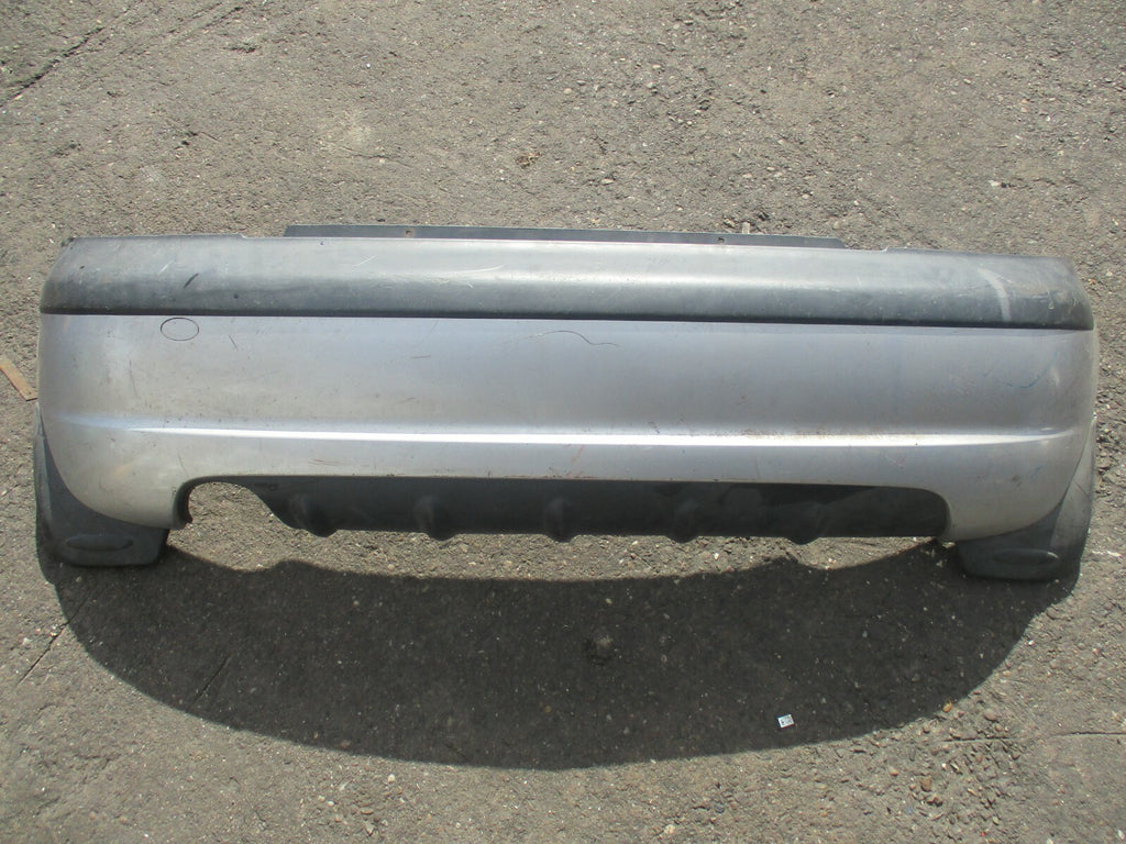 CHEVROLET MATIZ 2003 REAR BUMPER SILVER