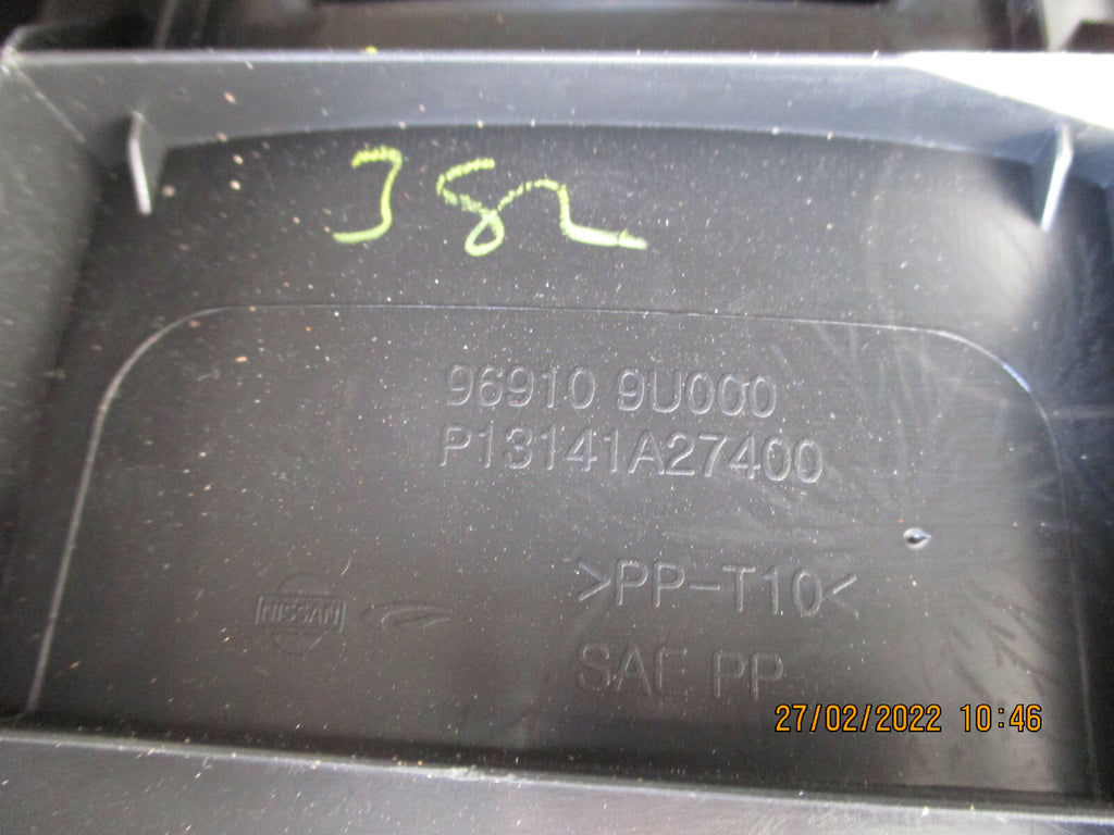 NISSAN NOTE 2008 MKI CENTRE CONSOLE COVER TRIM 969109U000