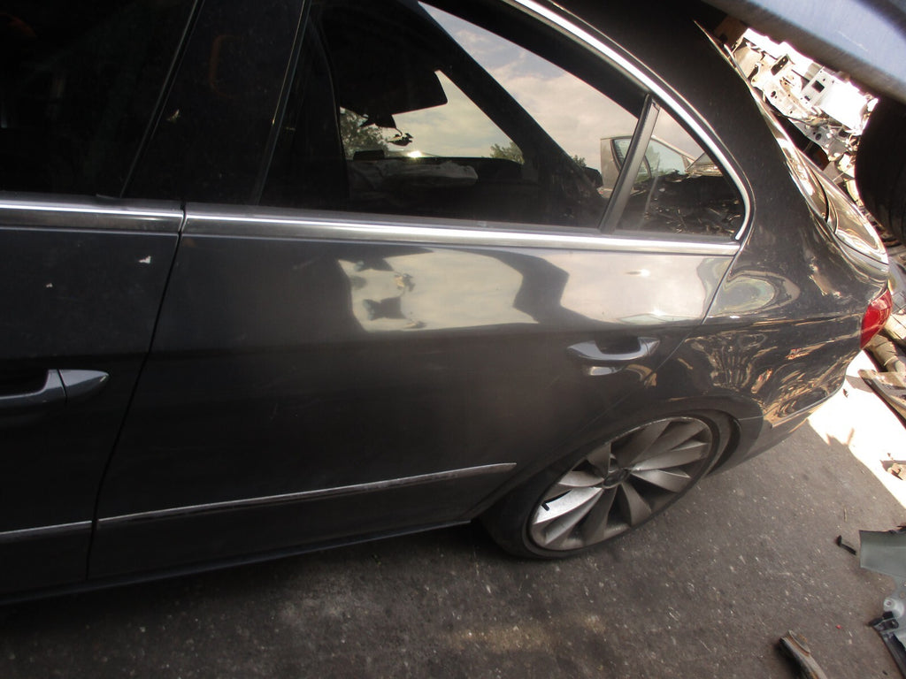 2012 VOLKSWAGEN PASSAT CC NSR PASSENGER SIDE REAR LEFT COMPLETE DOOR GREY LI7F