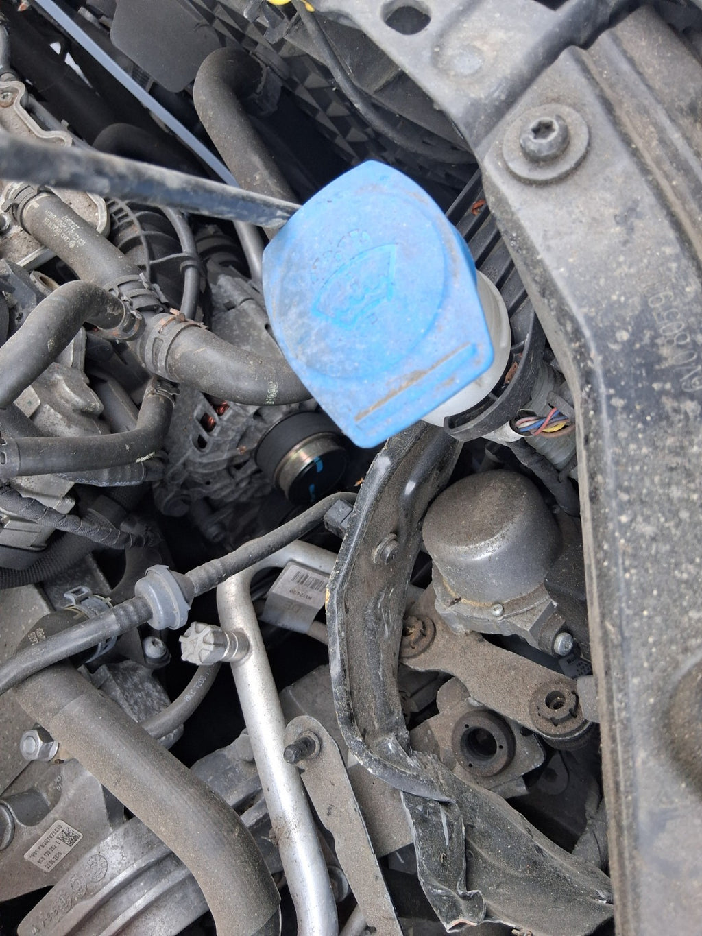 2020 SKODA FABIA MK3 NJ 1.0 PETROL WINDSCREEN WASHER WATER BOTTLE RESERVOIR TANK