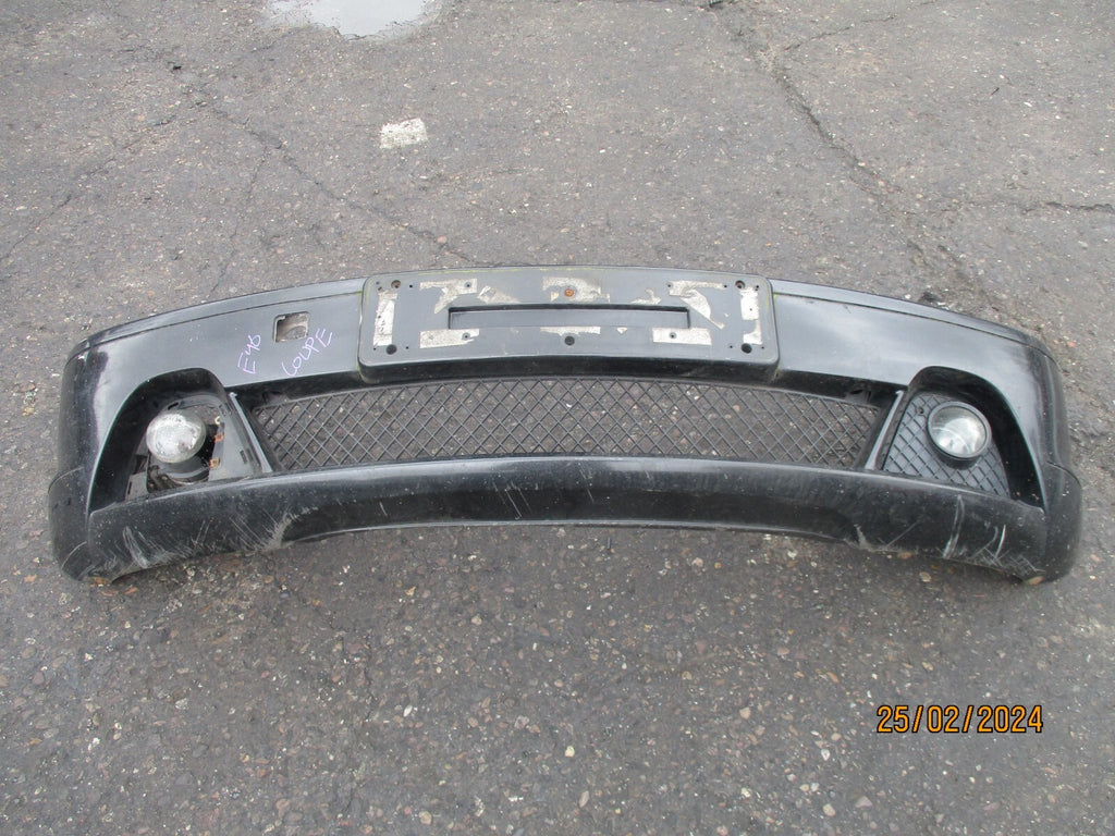 2005 BMW 3 SERIES E46 LCI COUPE FRONT BUMPER COMPLETE WITH FOG LIGHTS BLACK 475