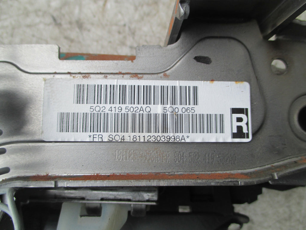SKODA OCTAVIA 2019 MK4 NX STEERING COLUMN 5Q2419502