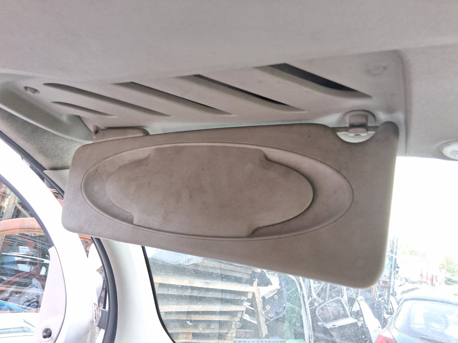 RENAULT KANGOO MK2 2010 NS PASSENGER SIDE FRONT INTERIOR SUN VISOR SHADE