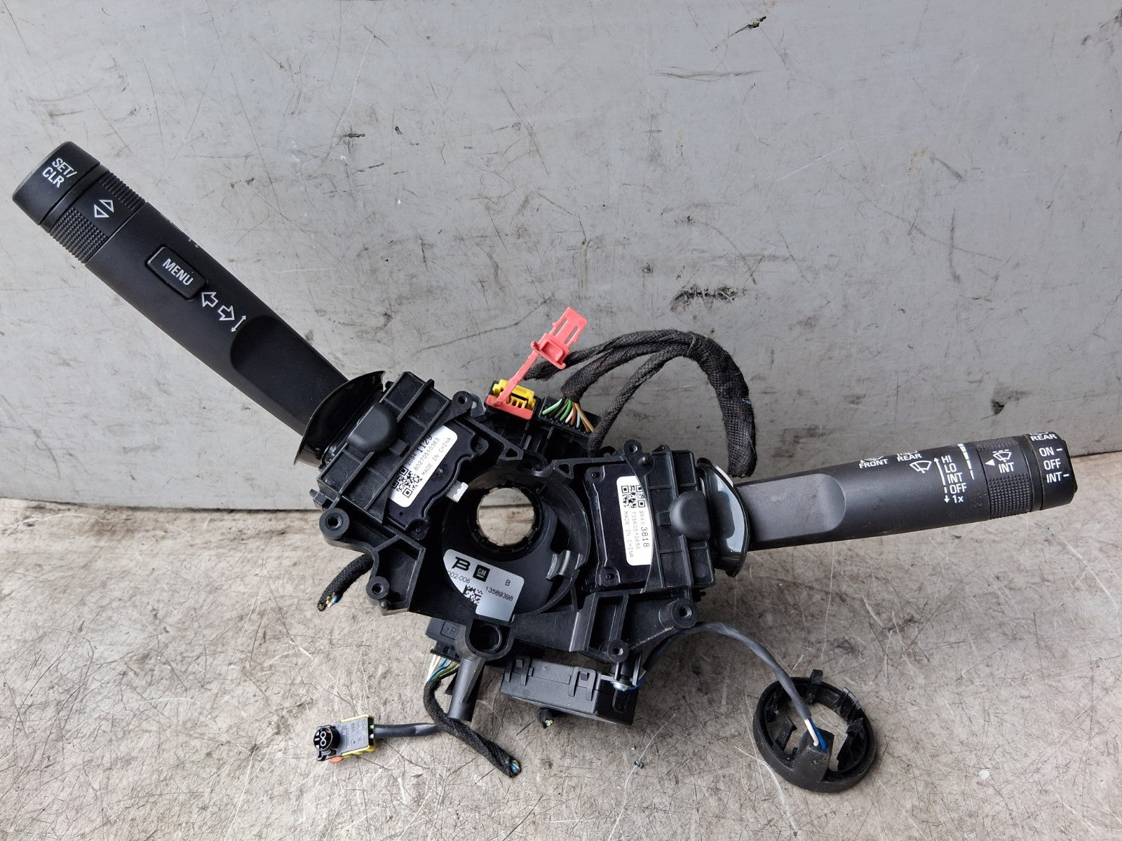 VAUXHALL ZAFIRA C 2018 INDICATOR WIPER COMBINATION SWITCH STALK SQUIB 20941129