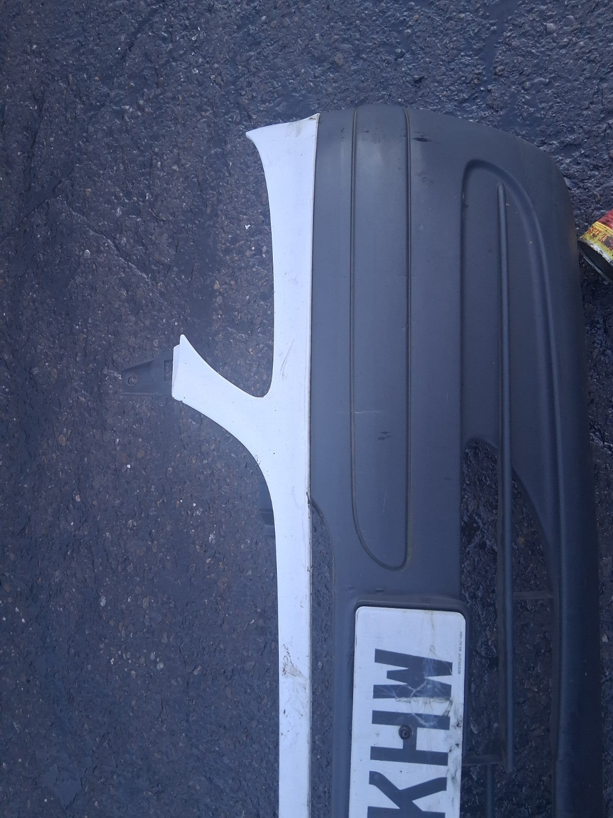 2007 MERCEDES BENZ VITO W639 FRONT BUMPER WHITE