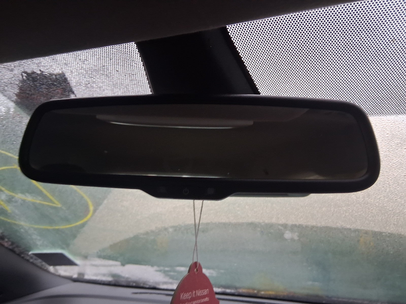 2018 NISSAN MICRA K14 INTERIOR REAR VIEW MIRROR