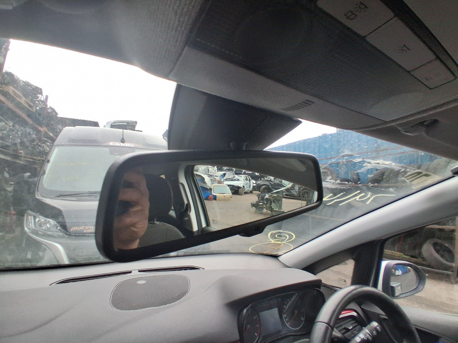 2019 VAUXHALL CORSA E FRONT INTERIOR REAR VIEW MIRROR