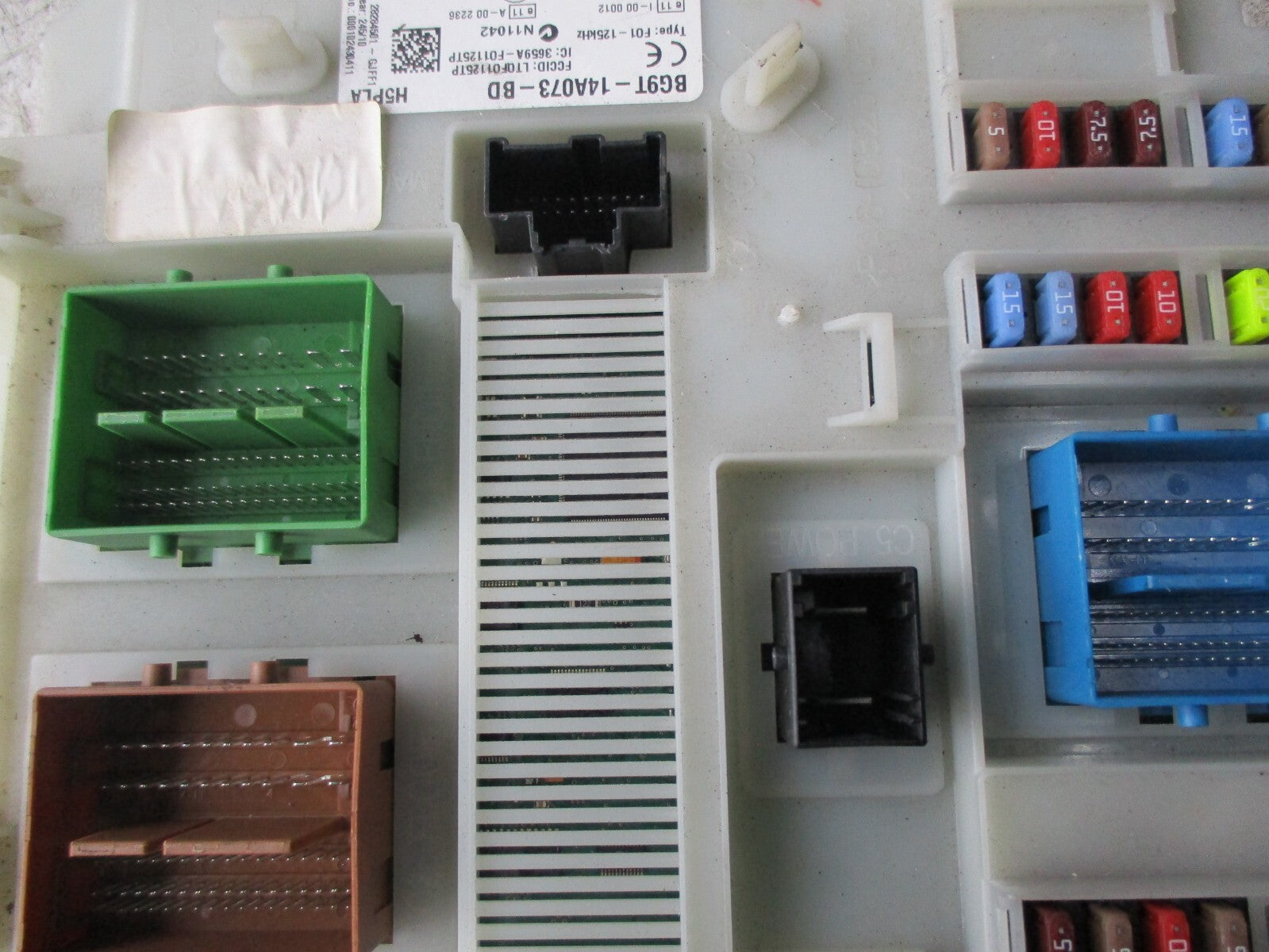 FORD S-MAX 2010 2.0 DIESEL BCM BODY CONTROL MODULE BG9T14A073BD