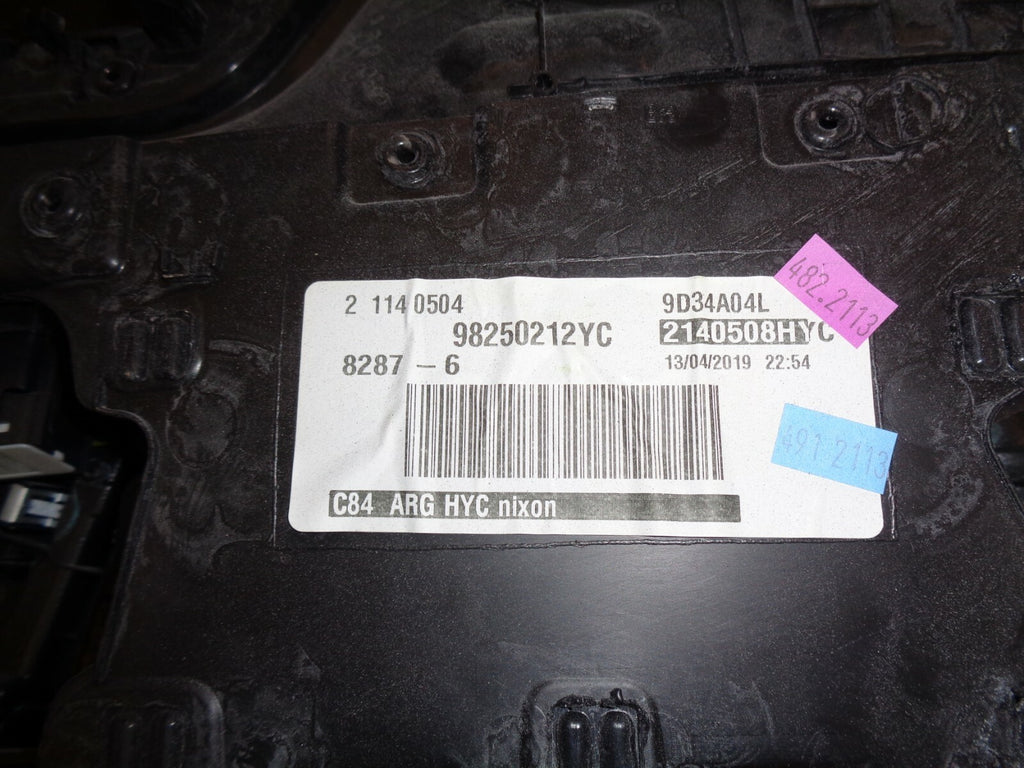 CITROEN C5 AIRCROSS 2019 NSR PASSENGER SIDE REAR DOOR DOORCARD