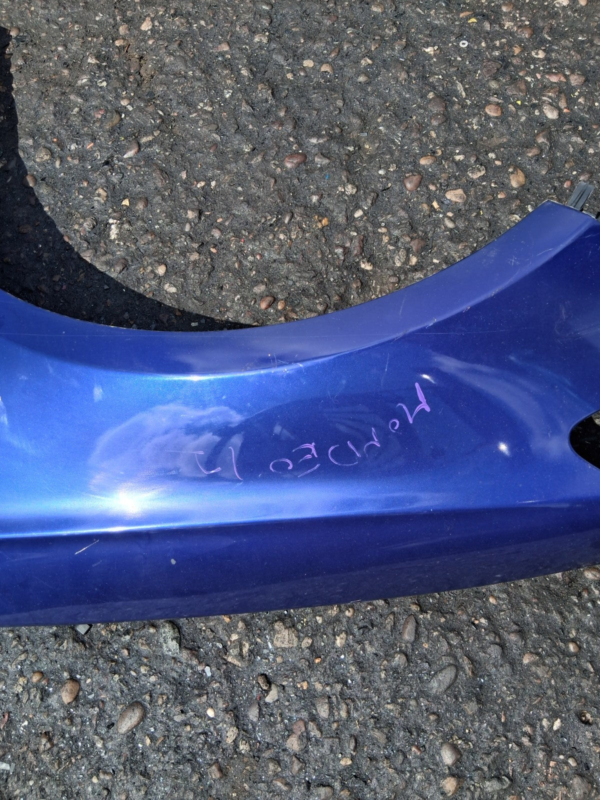 2017 FORD MONDEO MK5 NSF PASSENGER SIDE FRONT LEFT WING PANEL BLUE LD