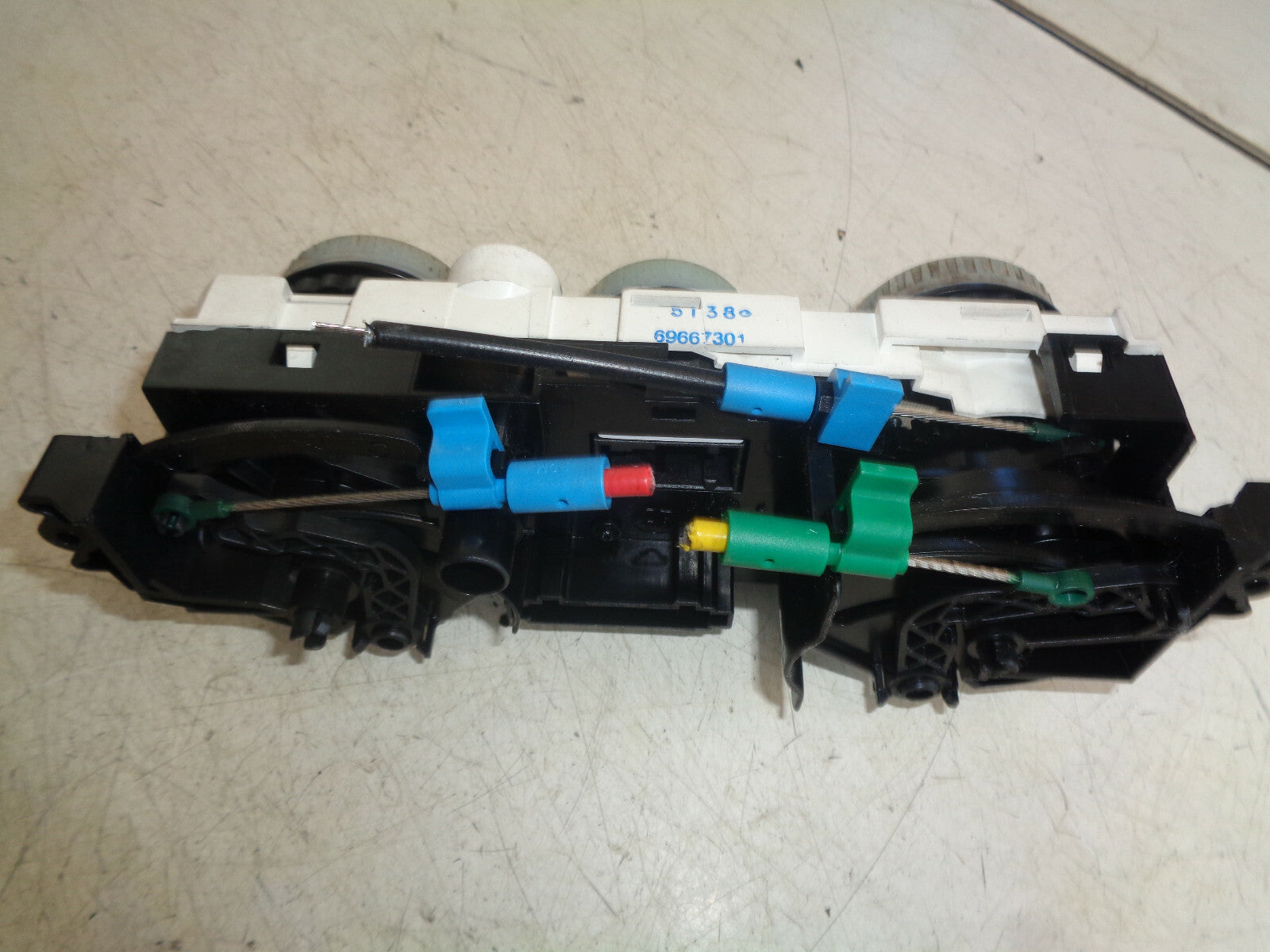 MITSUBISHI COLT MK6 2005 HEATER CLIMATE CONTROL SWITCH PANEL