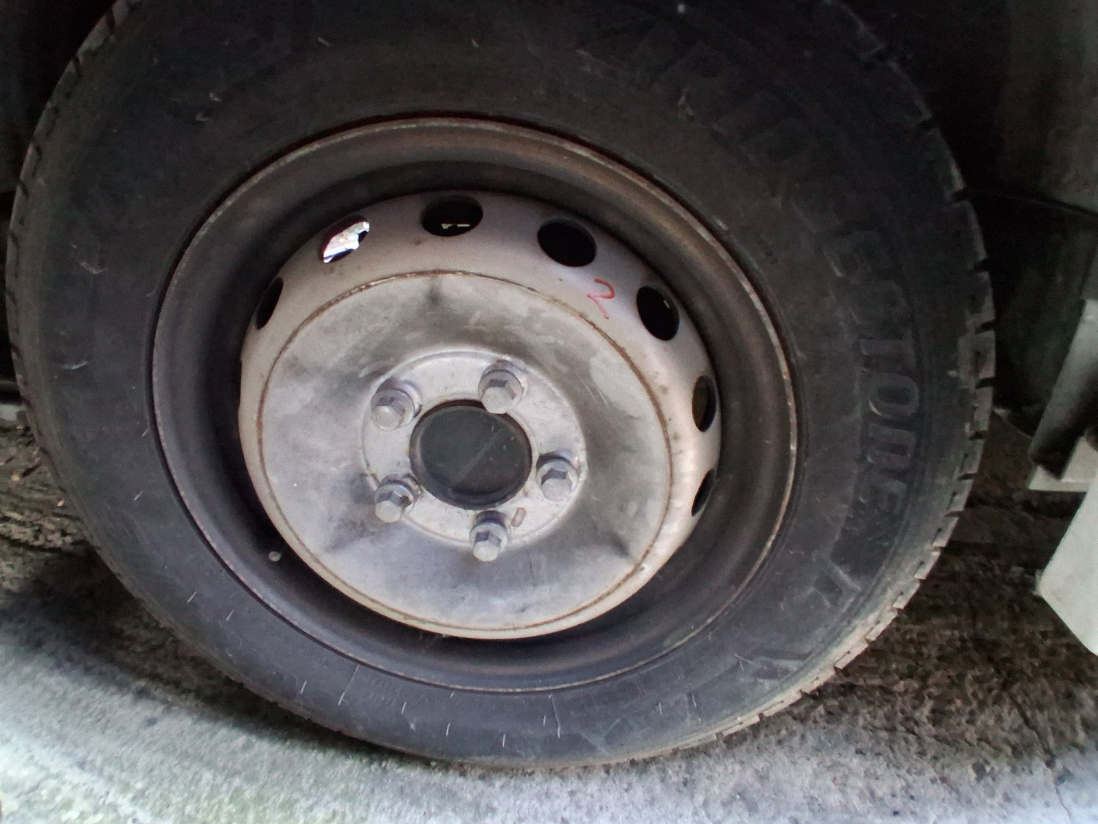 2024 RENAULT MASTER MK3 16 INCH STEEL WHEEL WITH TYRE 225/65R16 REF 2