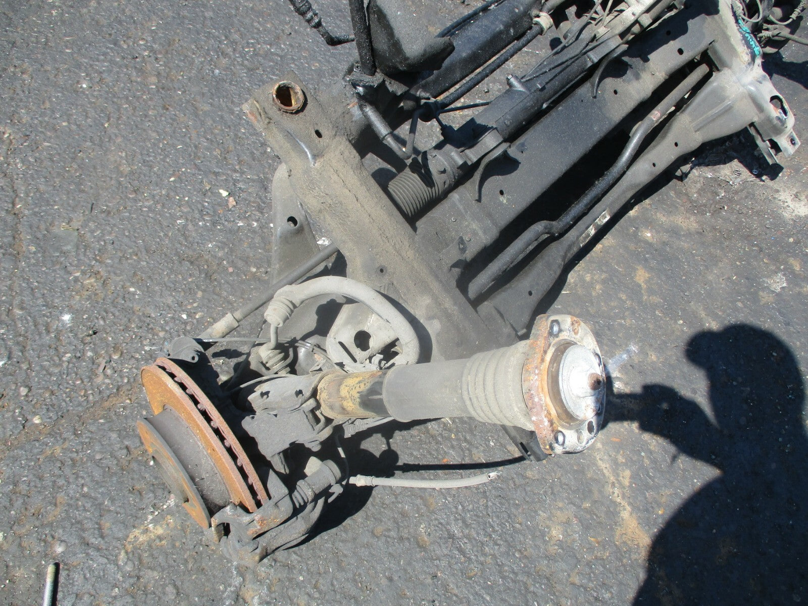 MERCEDES SPRINTER W906 MK2 2014 SUB FRAME SUSPENSION SHOCK SPRING HUB CALIPER