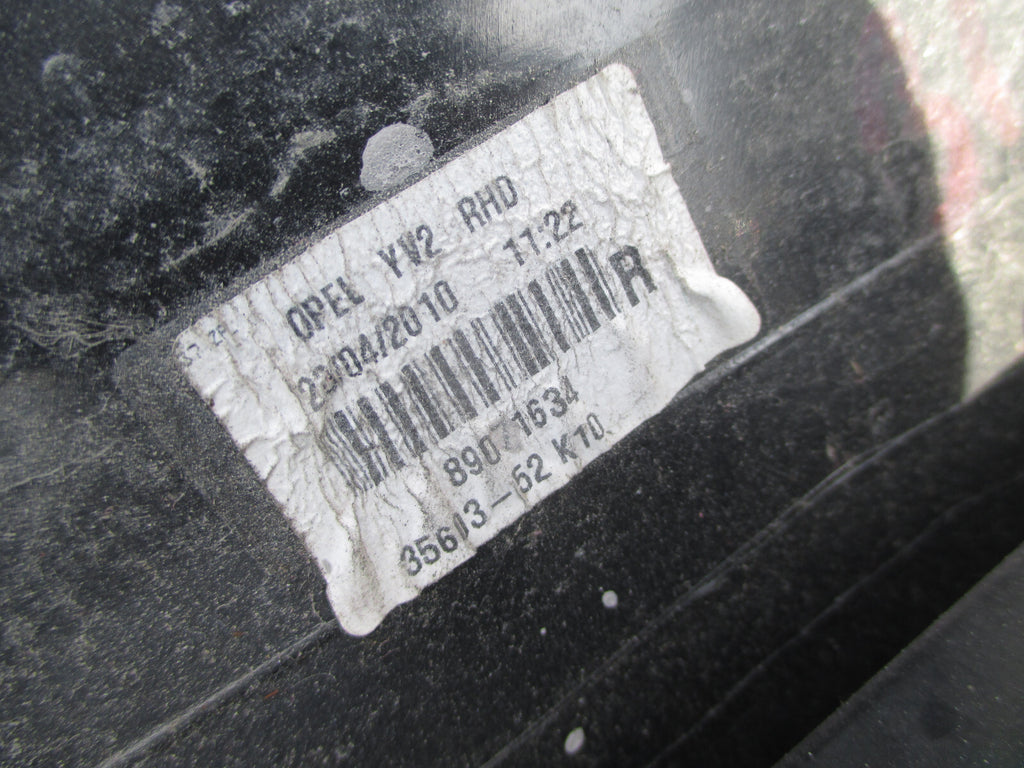 VAUXHALL AGILA B 2008 OSR DRIVER SIDE REAR TAIL LIGHT TAIL LAMP 3560352K10