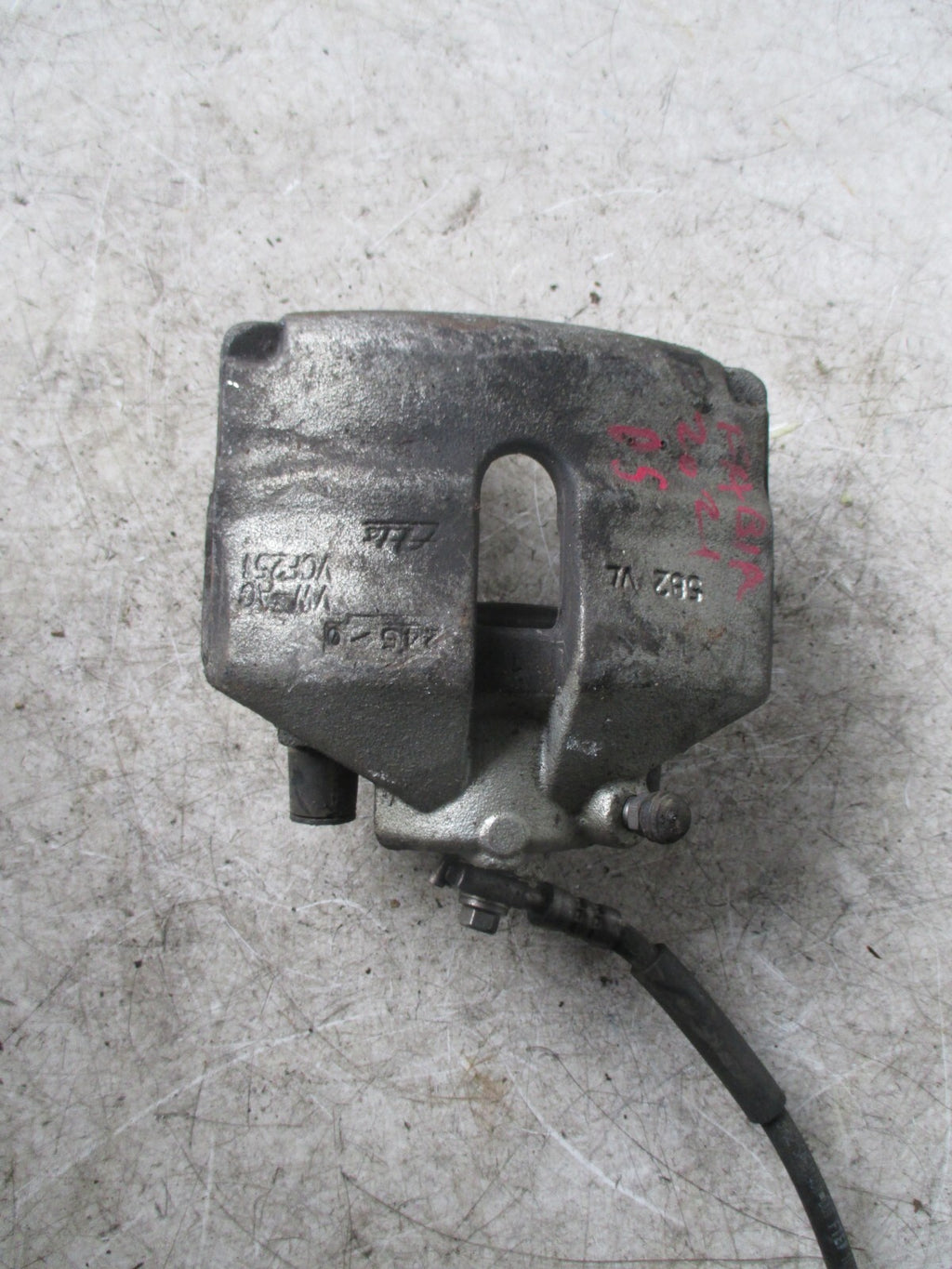 SKODA FABIA 2021 MK3 DRIVER SIDE BRAKE CALIPER