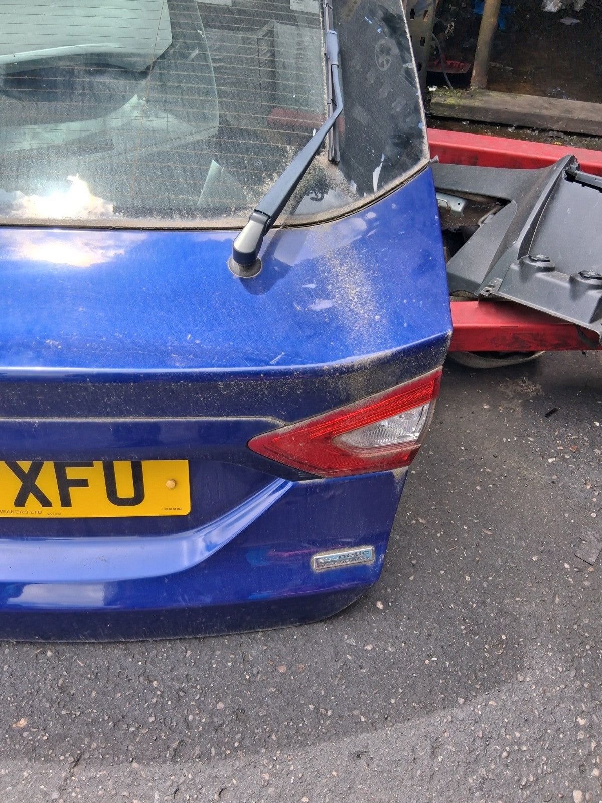 2017 FORD MONDEO MK5 HATCHBACK REAR COMPLETE TAILGATE BOOTLID BLUE LD