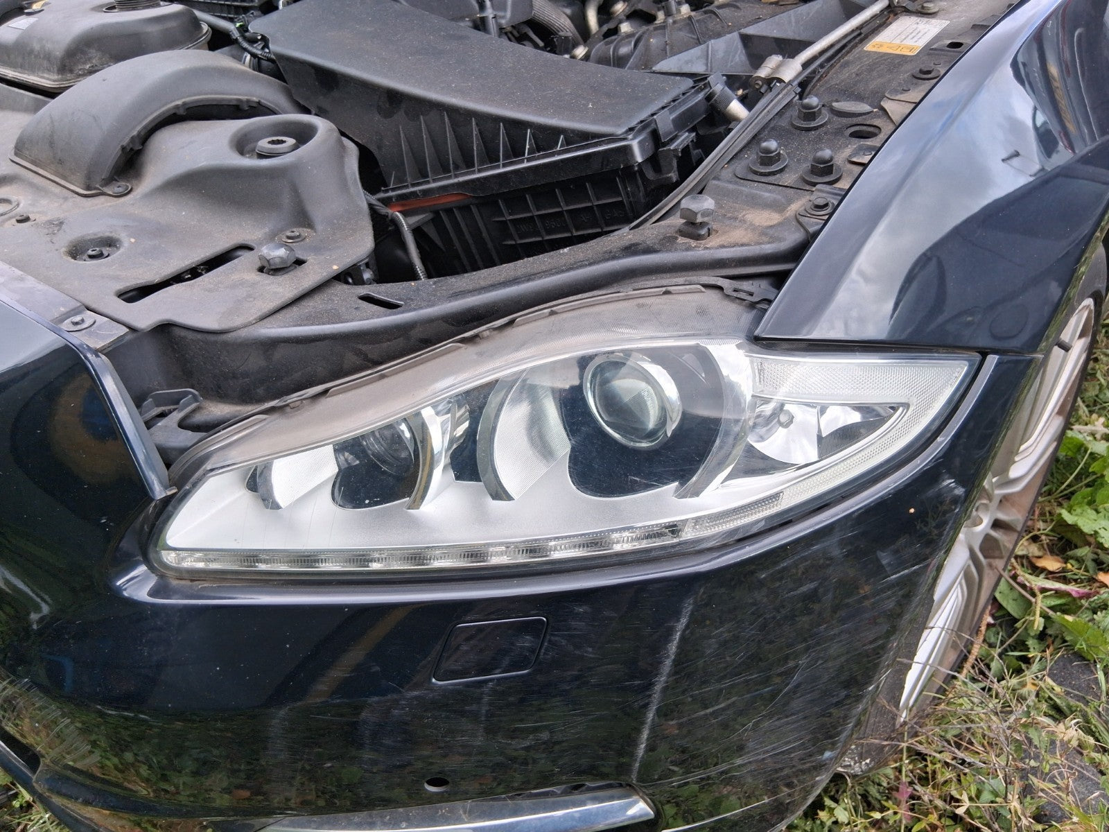 2012 JAGUAR XJ X351 NSF PASSENGER SIDE FRONT LEFT XENON HEADLIGHT