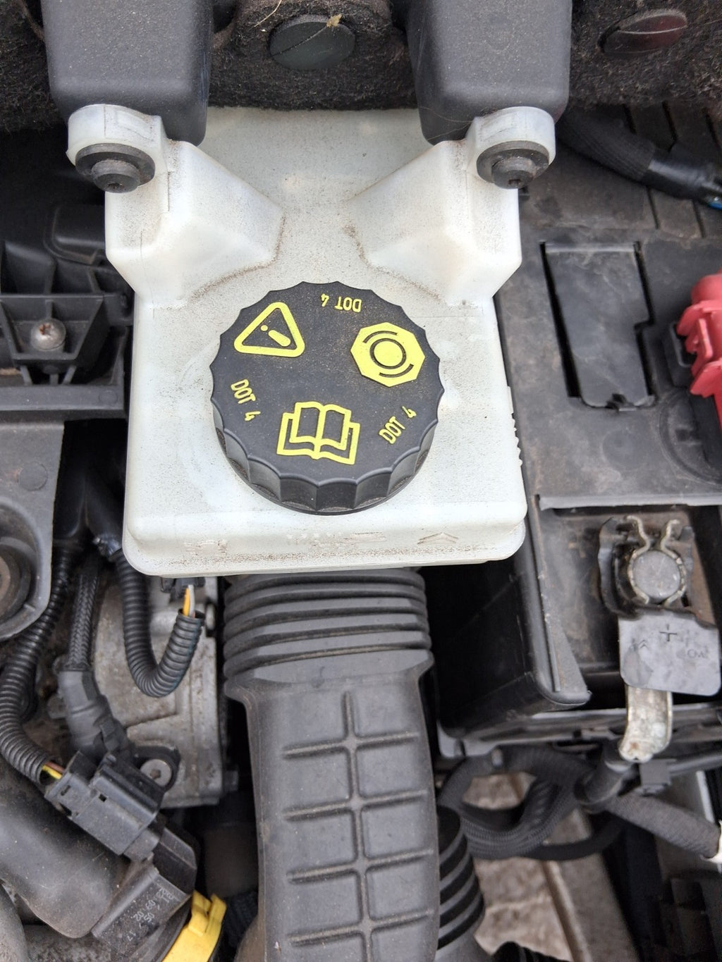 2017 CITROEN BERLINGO MK2 1.5 DIESEL BRAKE FLUID SERVO TANK RESERVOIR