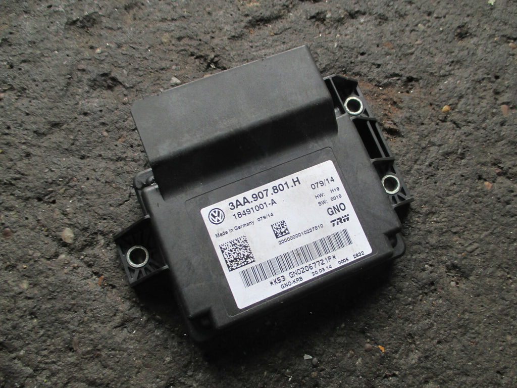 VW VOLKSWAGEN PASSAT B7 2014 DASH DRIVER MODULE SAFETY BAG KIT 3AA907801H