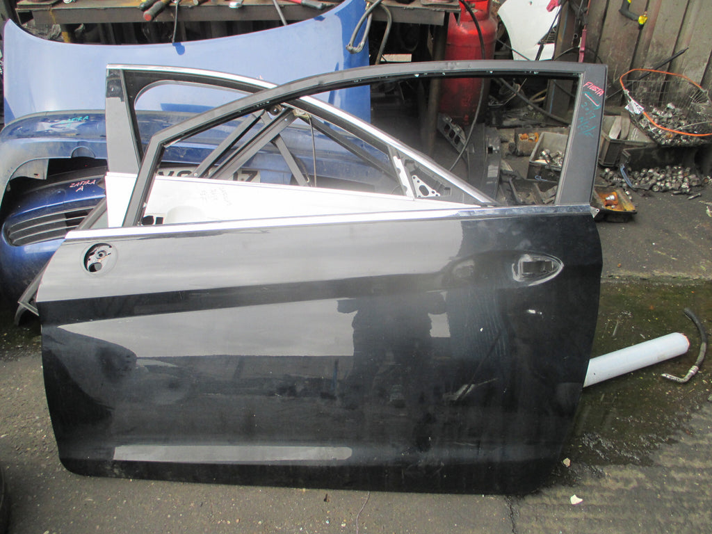 FORD FIESTA MK7 2017 3 DOOR NSF PASSENGER SIDE FRONT BARE DOOR SHELL ONLY BLACK