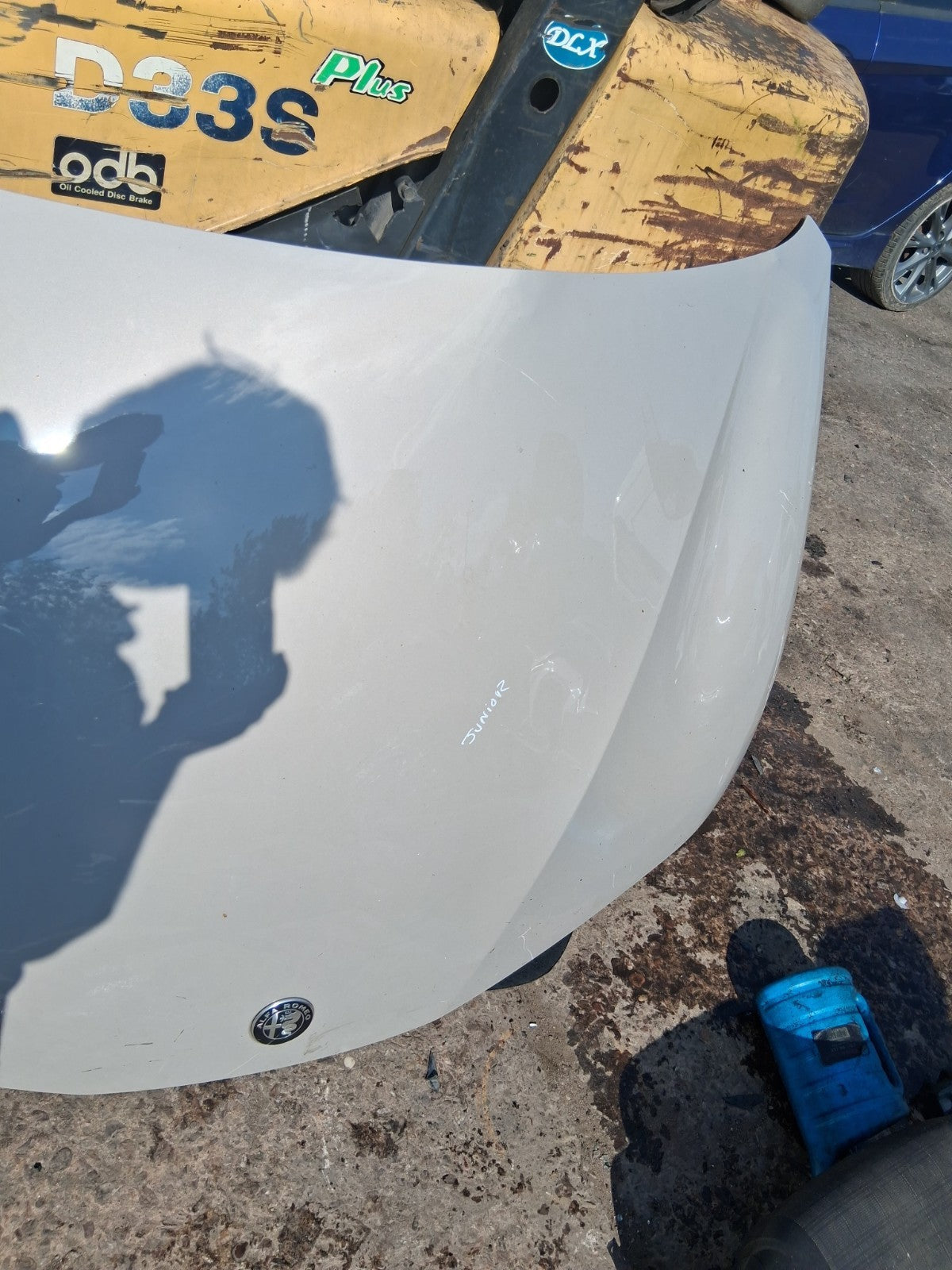 2025 ALFA ROMEO JUNIOR FRONT BONNET HOOD PANEL DAMAGED