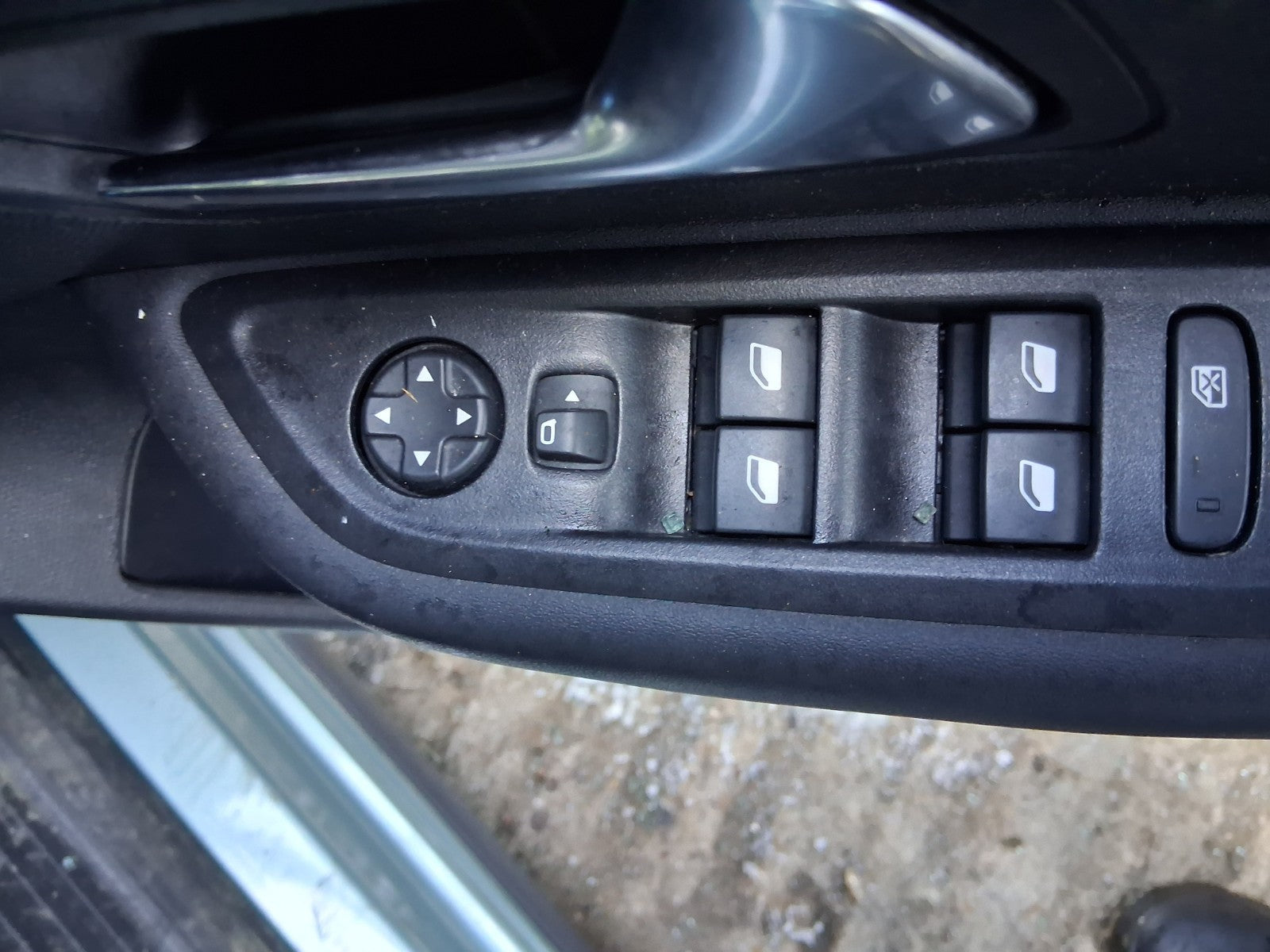 2023 CITROEN C4 MK3 OSF DRIVER SIDE FRONT RIGHT WINDOW CONTROL SWITCH