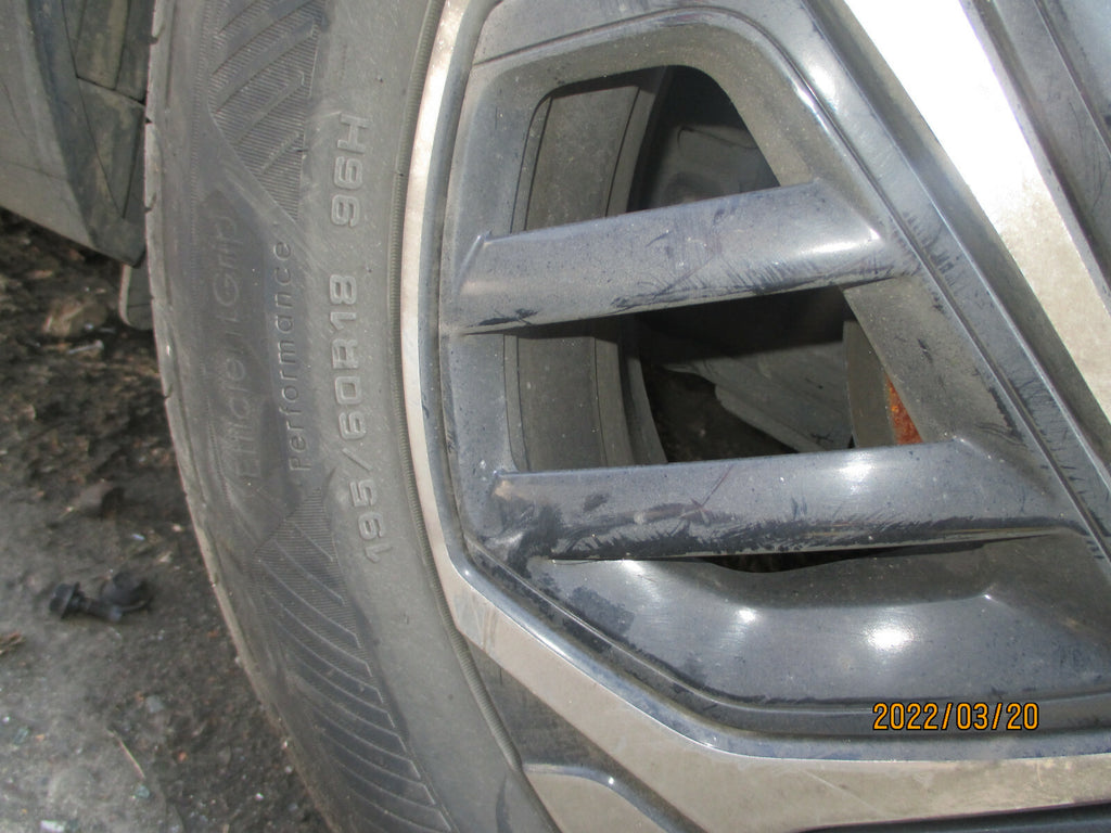CITROEN C4 MK3 2021 18 INCH DIAMOND CUT ALLOY WHEEL WITH TYRE 195/60R18 REF 2