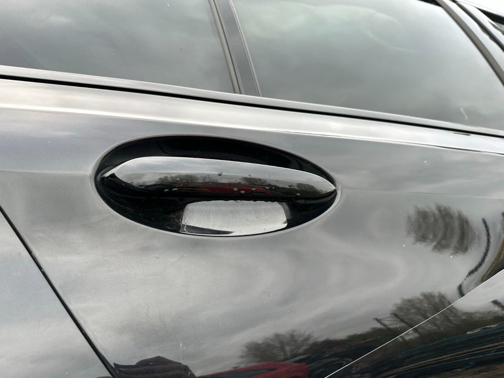 2019 BMW 3 SERIES G20 OSR DRIVER SIDE REAR DOOR HANDLE 475 BLACK SAPPHIRE