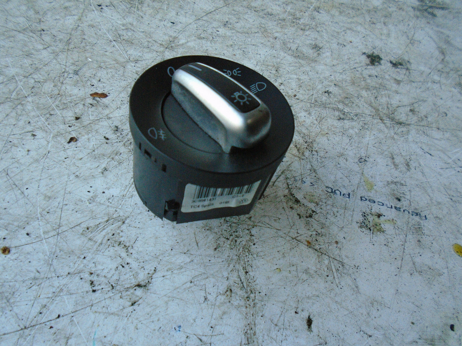 VW VOLKSWAGEN SCIROCCO 2015 MK3 HEADLIGHT CONTROL SWITCH BUTTON 3C8941431