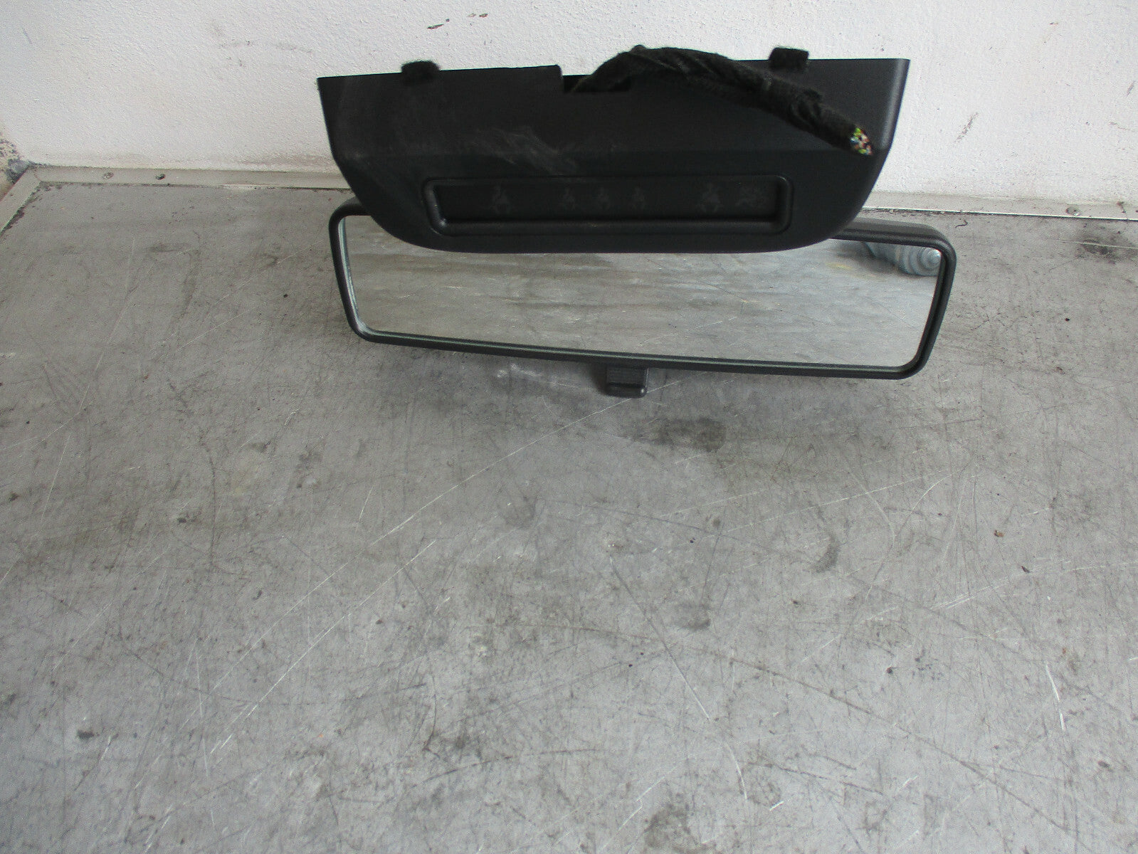 ALFA ROMEO GIULIETTA INTERIOR REAR VIEW MIRROR WITH SEATBELT DILSPAY 156082467