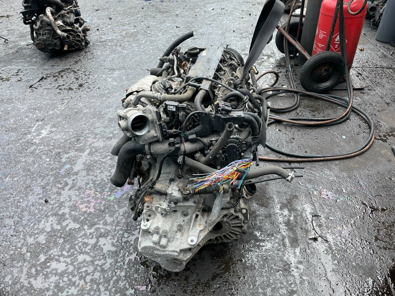 HONDA CIVIC MK9 2014 1.6 DIESEL I-DTEC BARE ENGINE WITH PUMP INJECTORS N16A1
