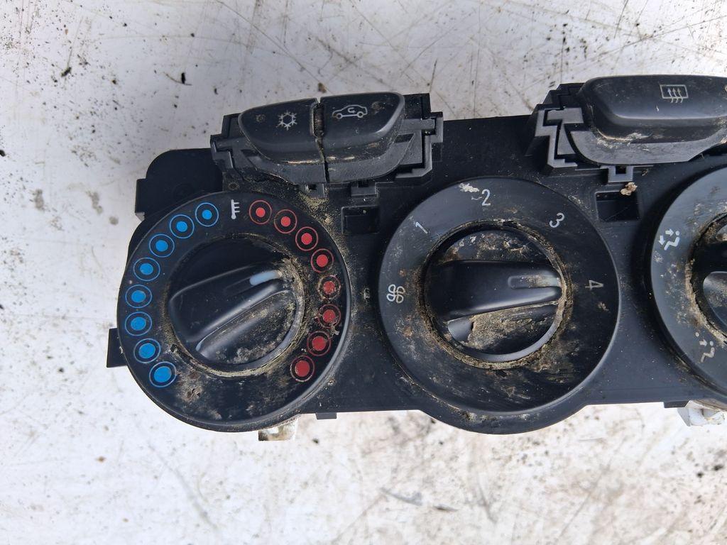 2016 VAUXHALL CORSA E AC HEATER CLIMATE CONTROL SWITCH PANEL 466119570
