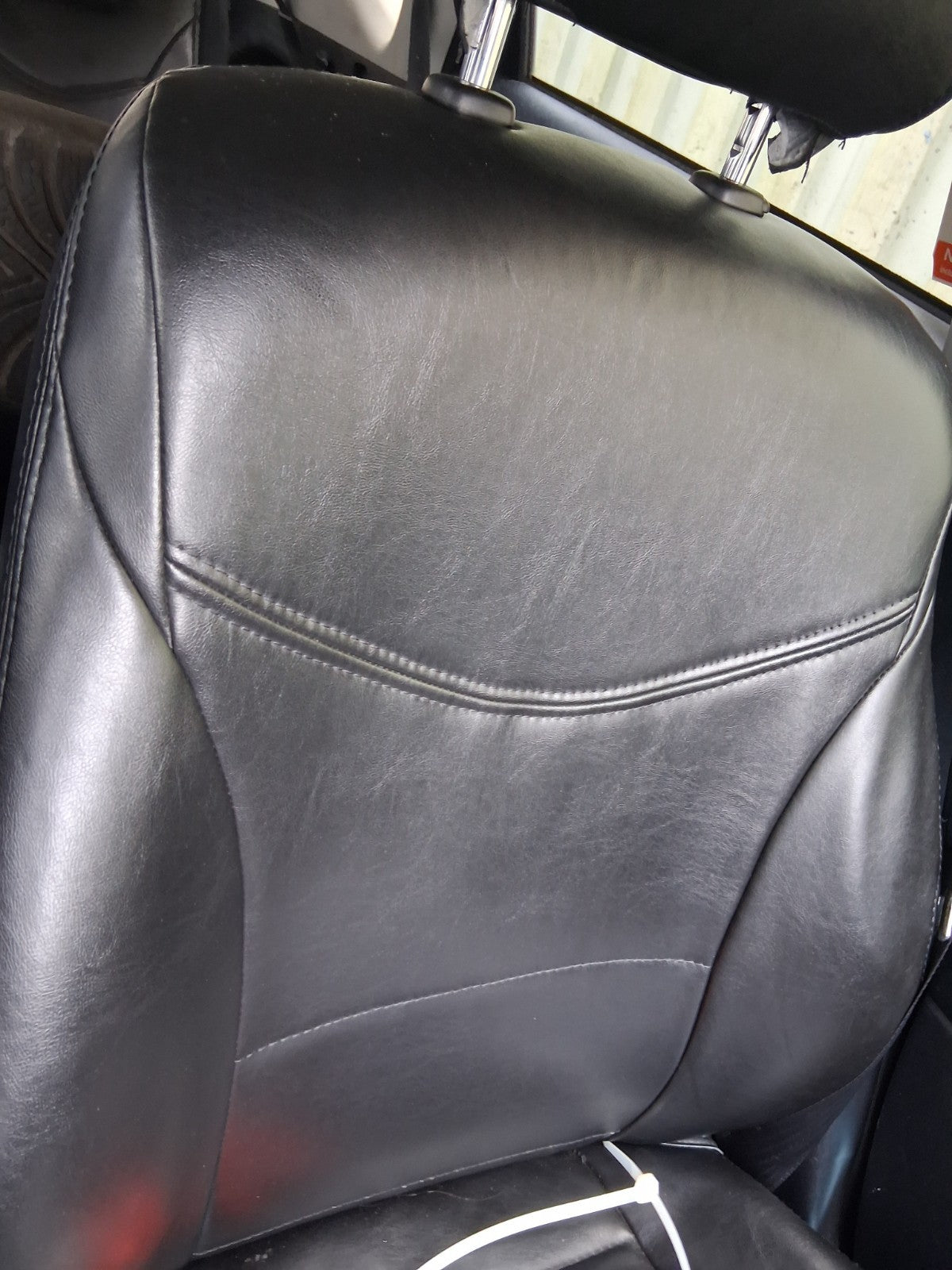 2018 TOYOTA PRIUS V PLUS XW40 NSF PASSENGER SIDE FRONT LEFT LEATHER SEAT
