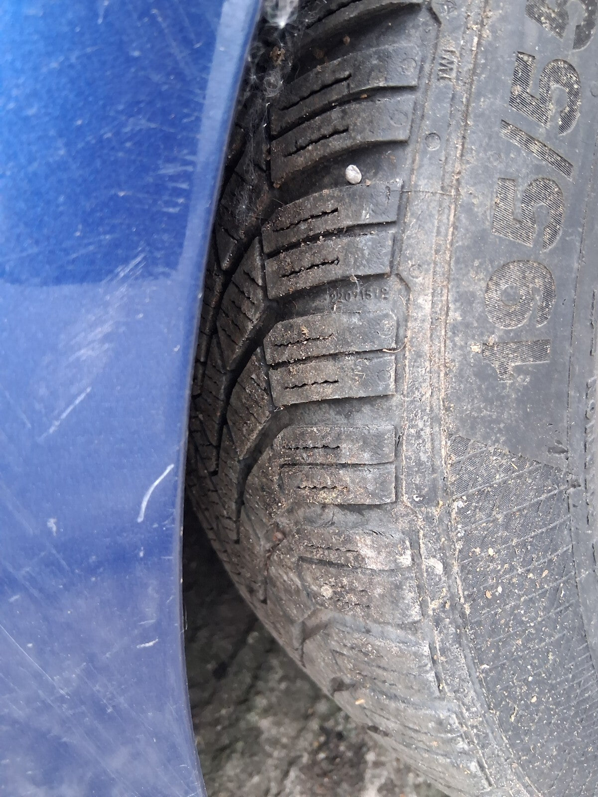 2011 BMW 1 SERIES 16 INCH ALLOY WHEEL WITH TYRE 195/55R16