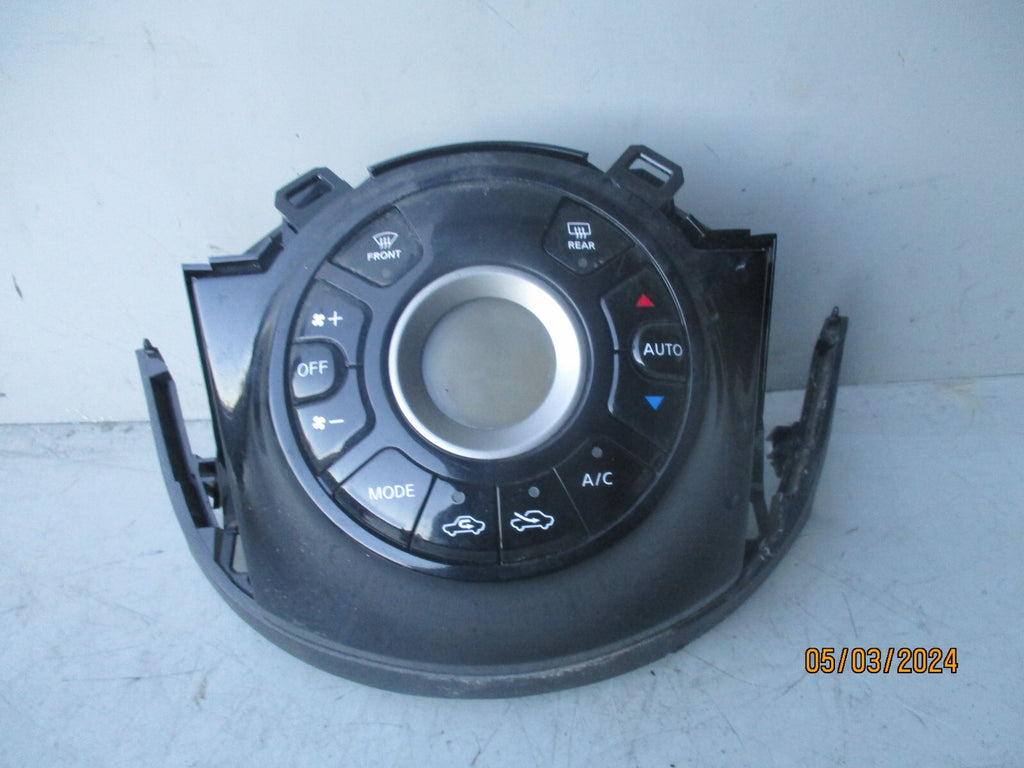 NISSAN MICRA K12 2010 HEATER AC CLIMATE CONTROL PANEL 275S23HP1E